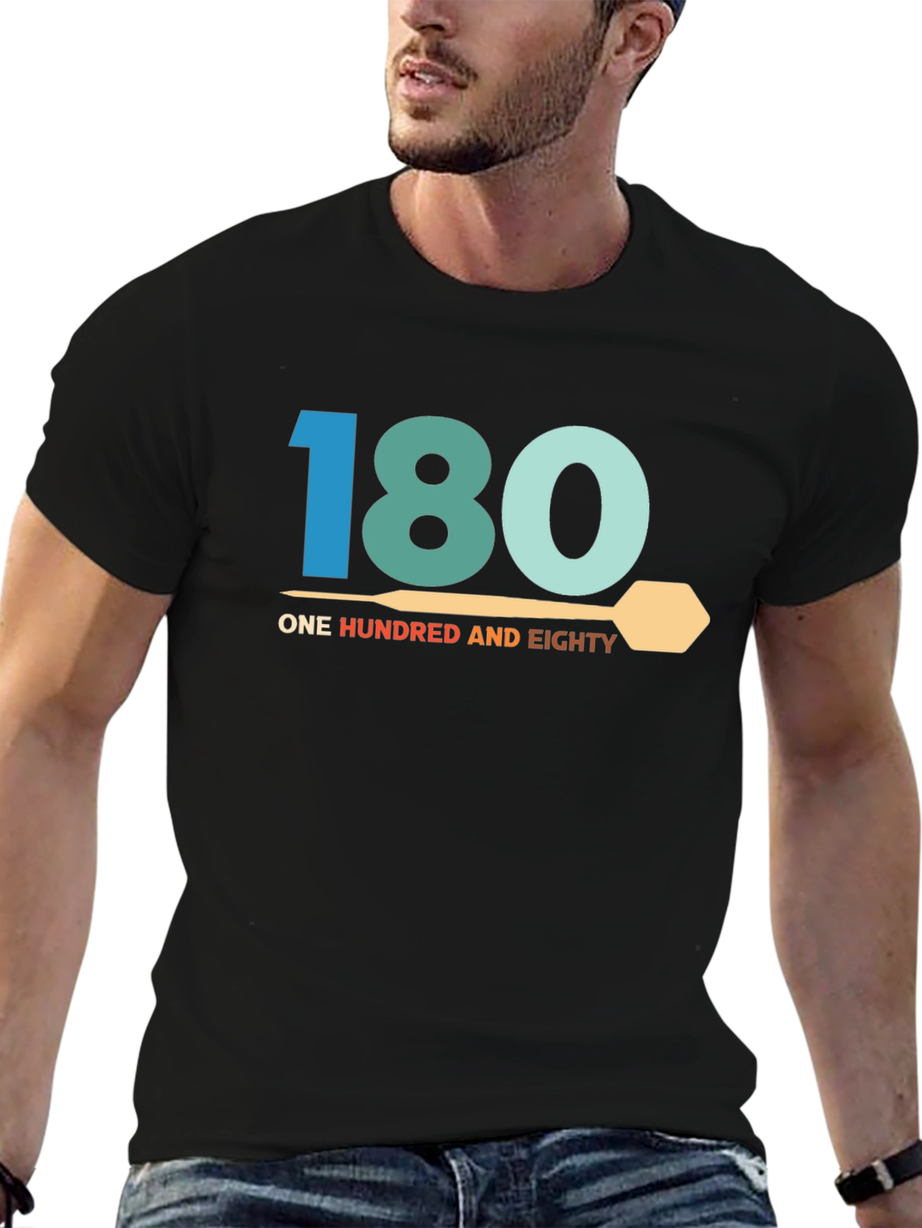 180 Darts T-Shirt - One Hundred and Eighty