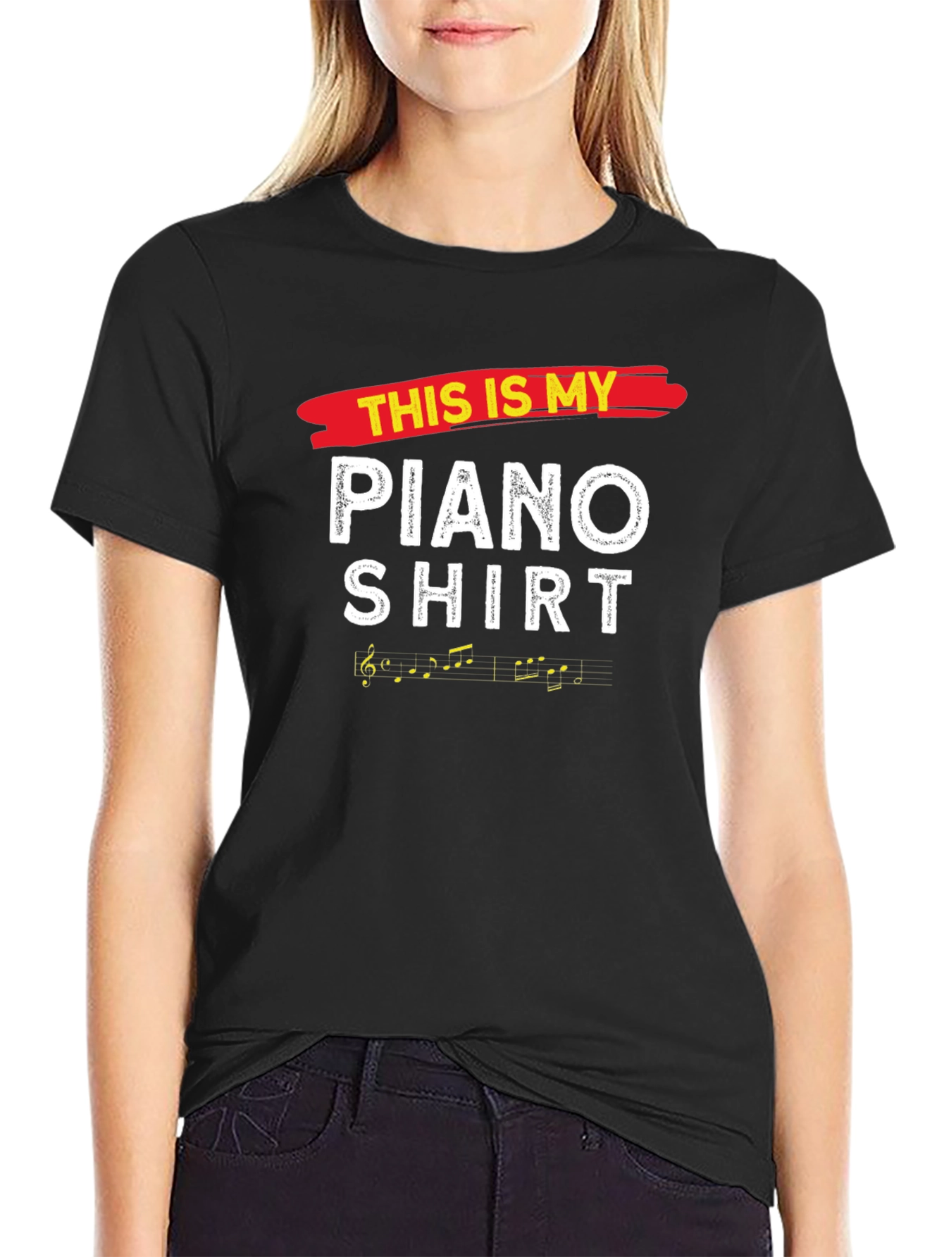 This Is My Piano Shirt - Music Lover Tee