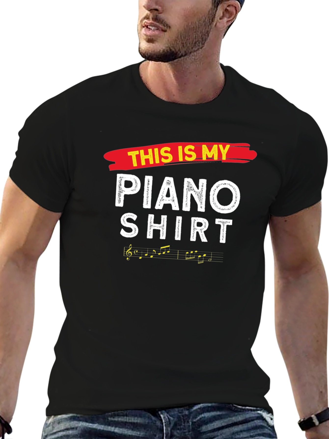 This Is My Piano Shirt - Music Lover Tee