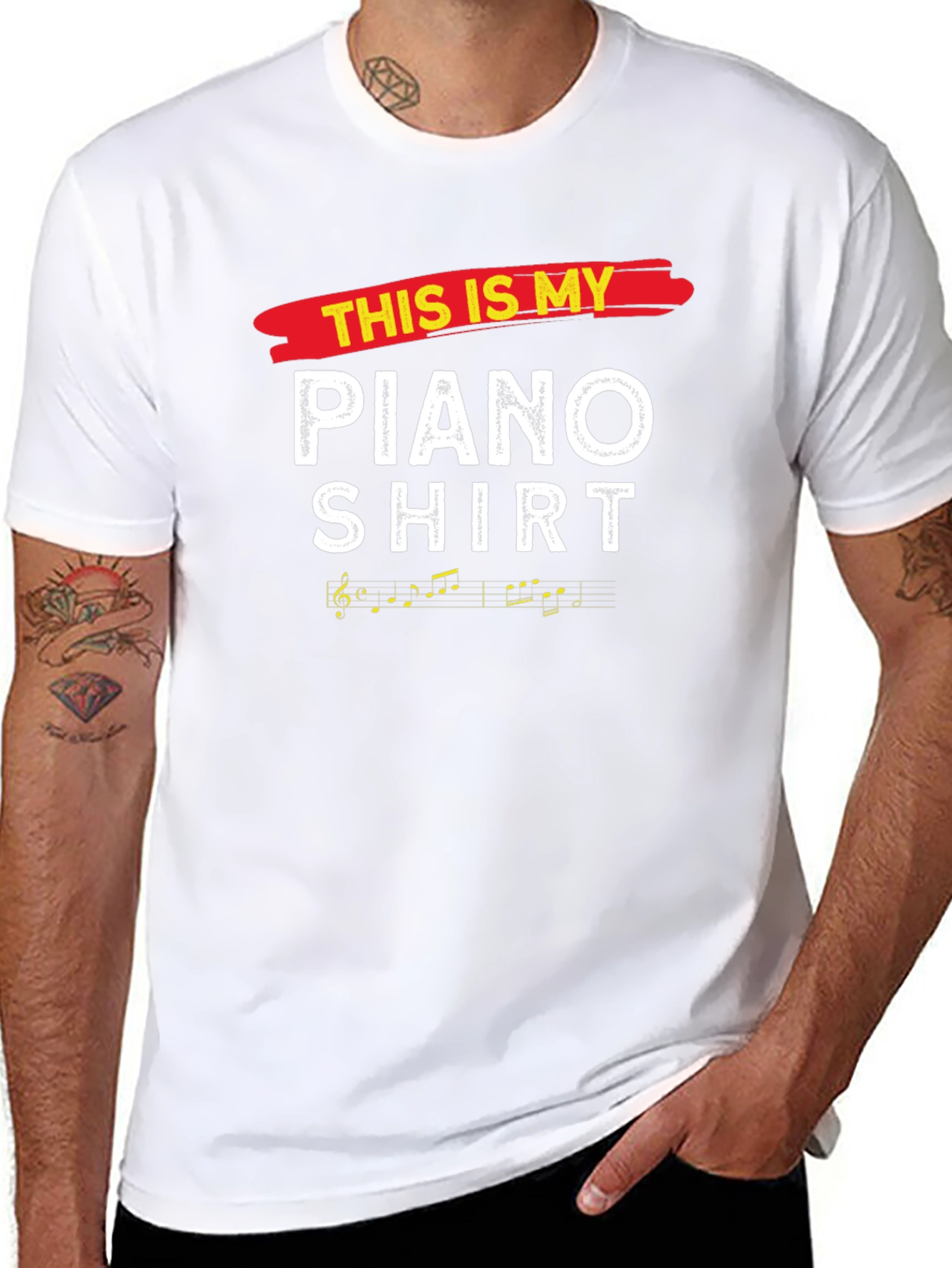 This Is My Piano Shirt - Music Lover Tee