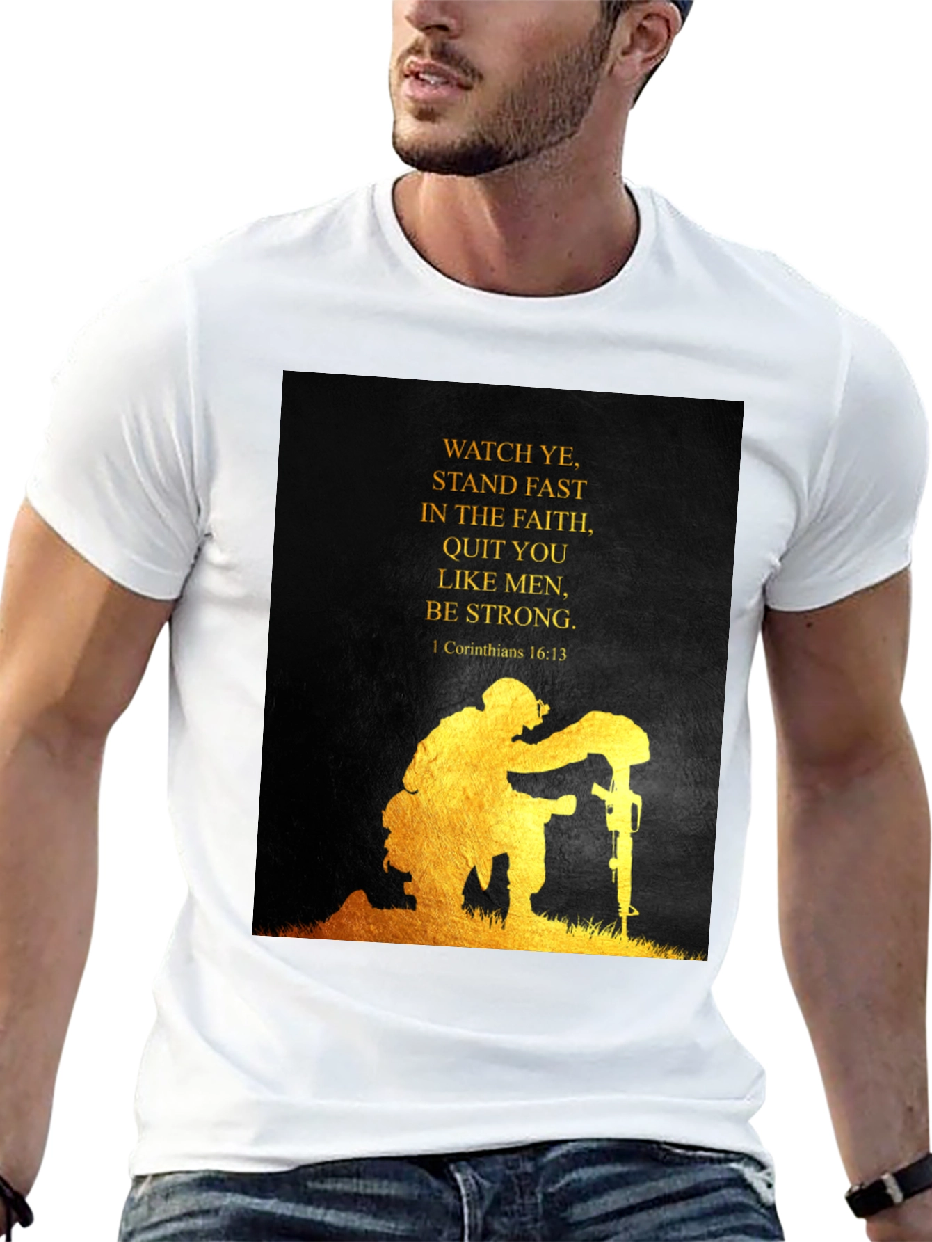 Faithful Soldier Graphic T-Shirt