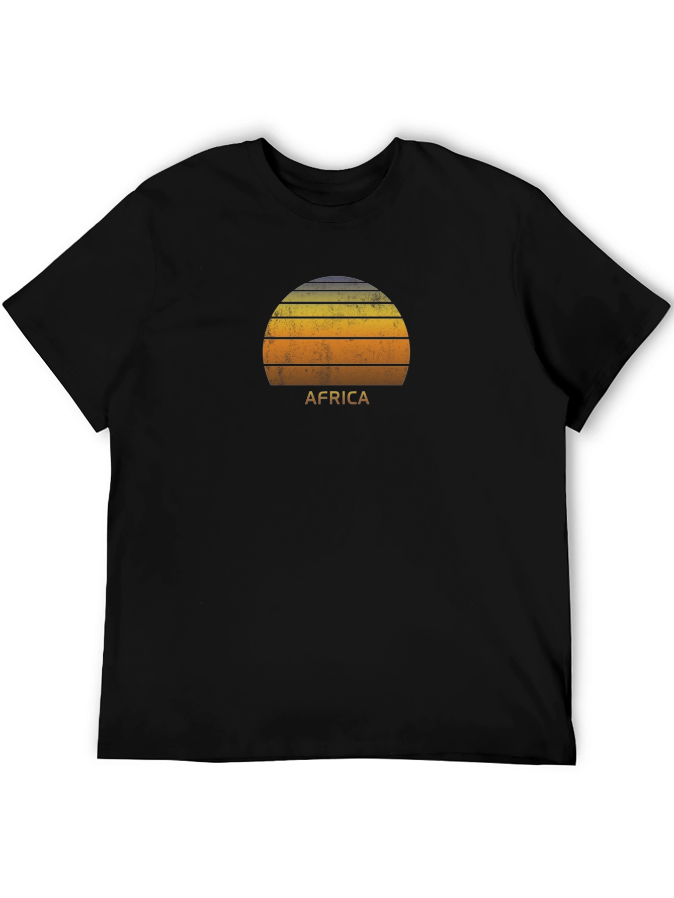 Africa Retro Sunset T-Shirt - Classic Fit