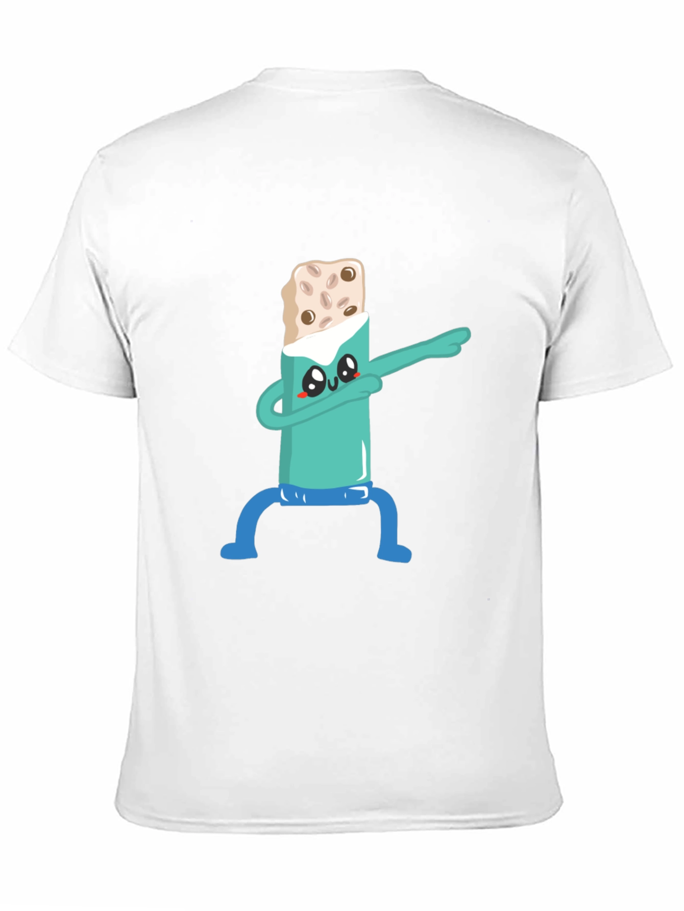 Dabbing Burrito T-Shirt - Funny Cartoon Tee