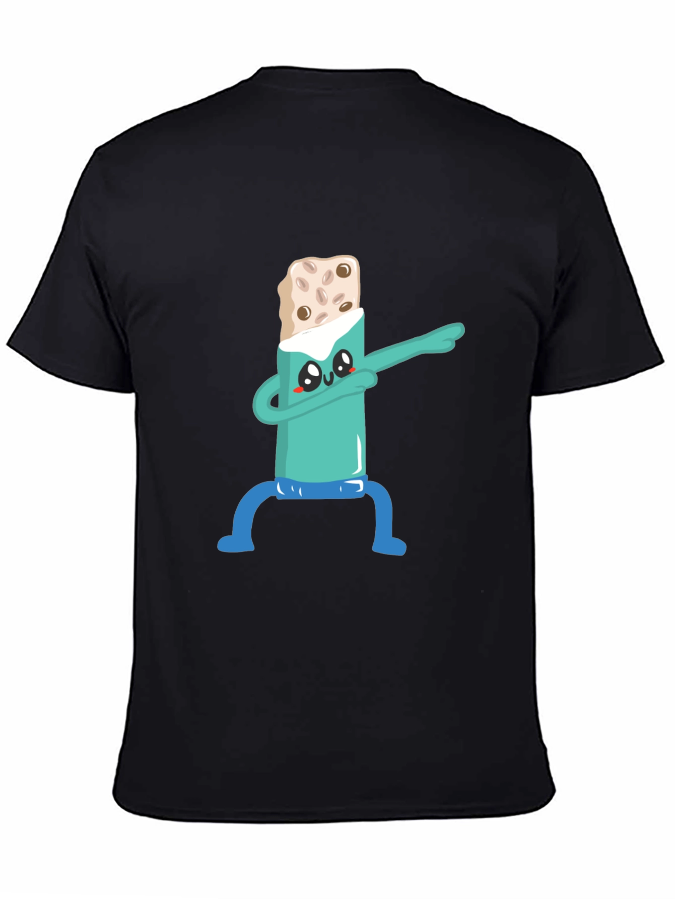 Dabbing Burrito T-Shirt - Funny Cartoon Tee