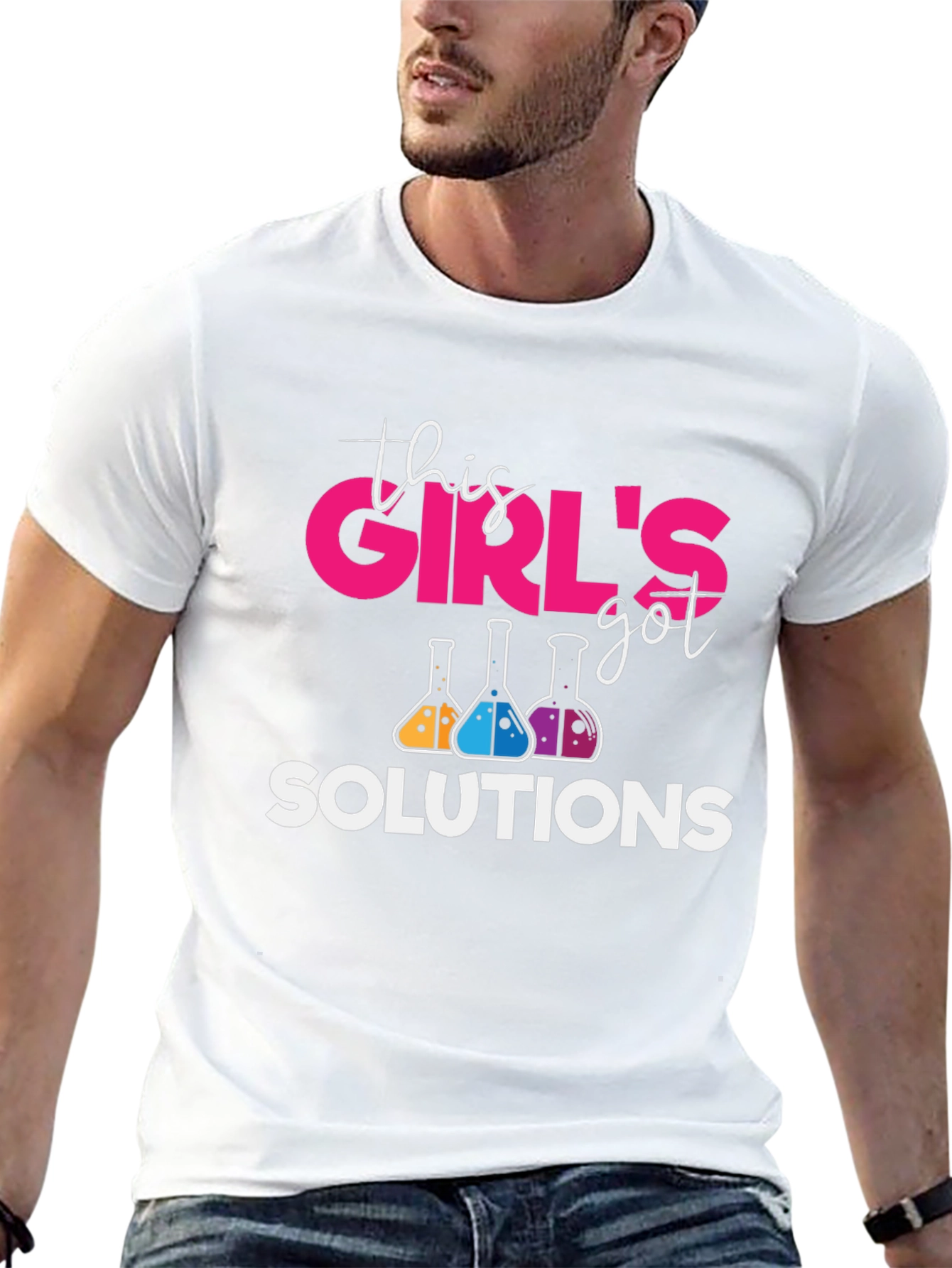 This Girls Got Solutions Science T-Shirt