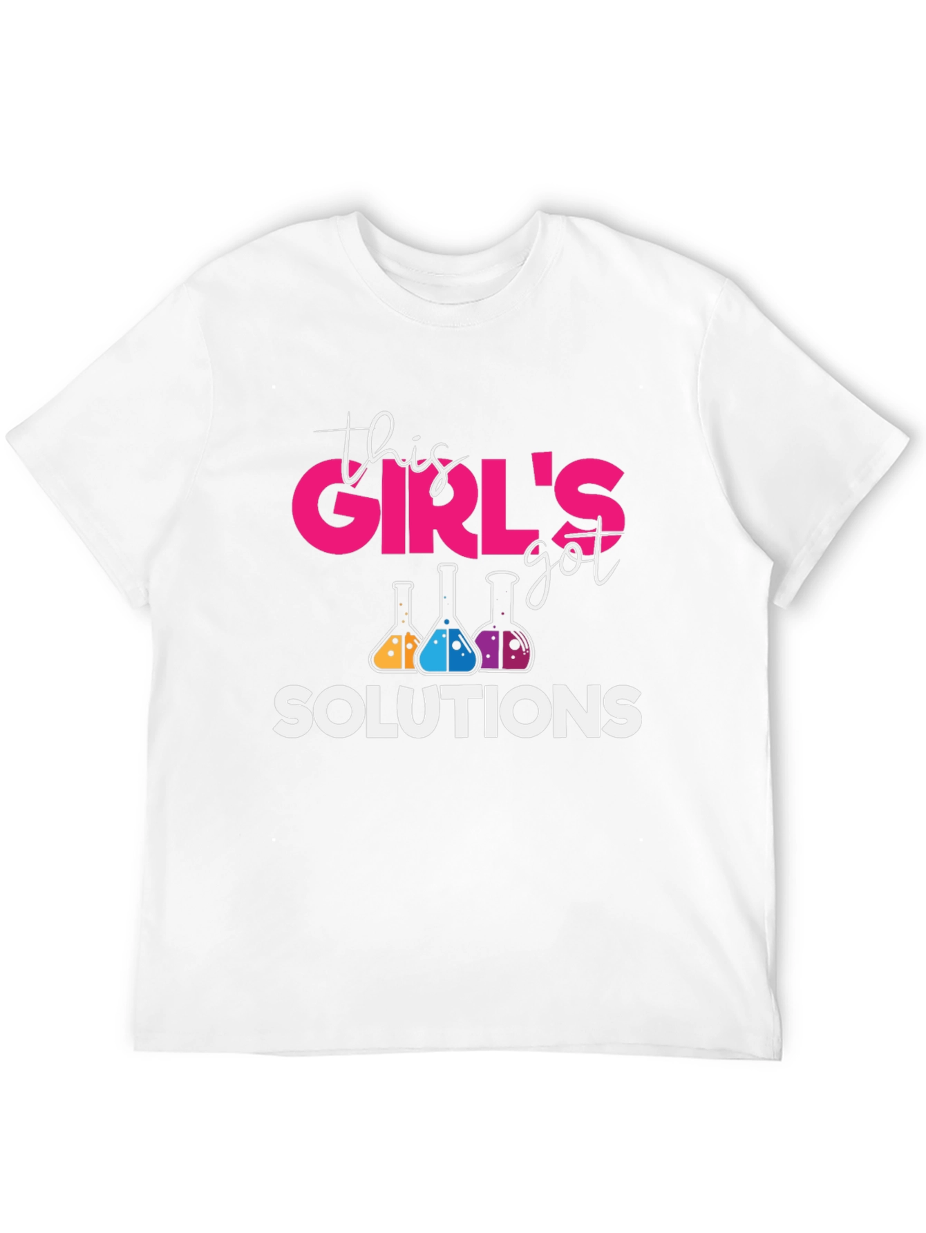 This Girls Got Solutions Science T-Shirt