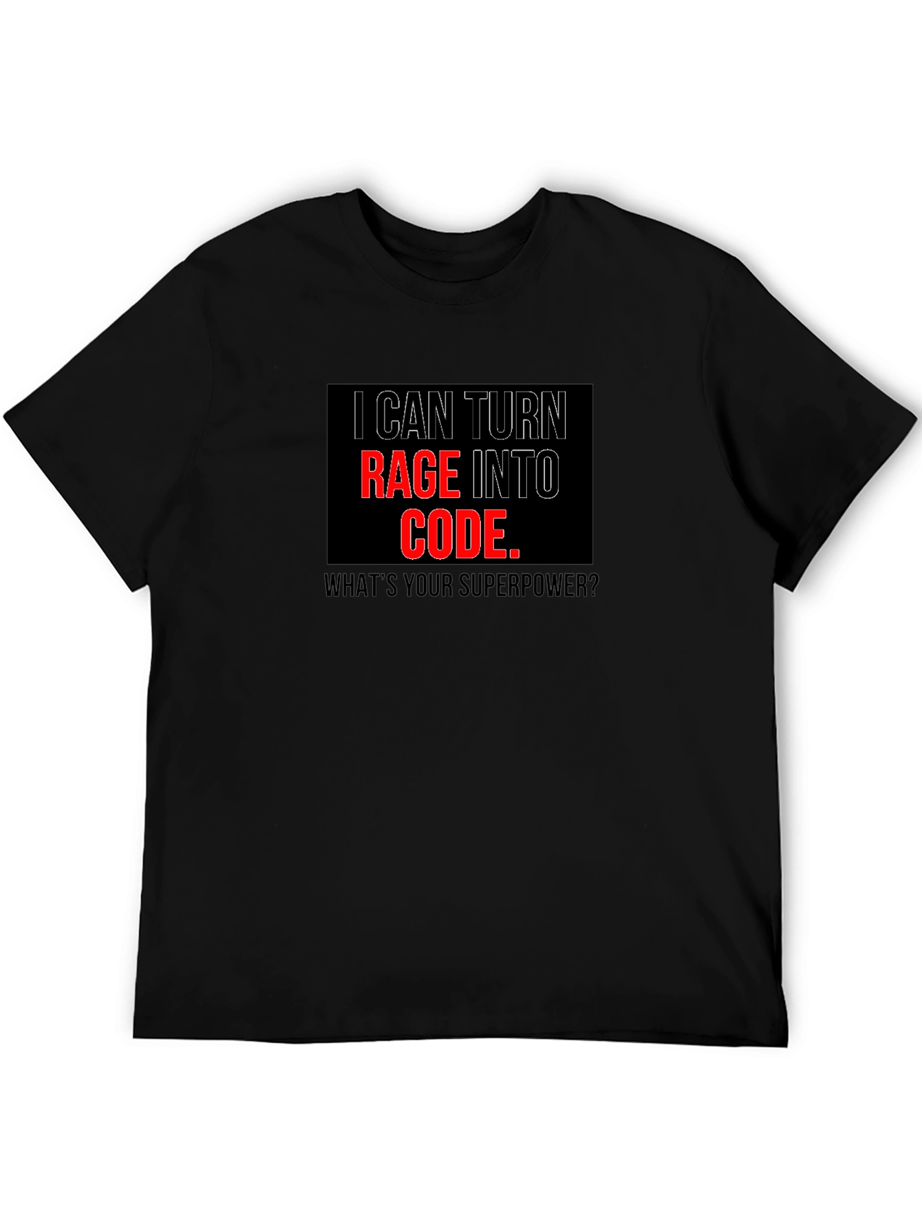 Rage to Code Graphic T-Shirt