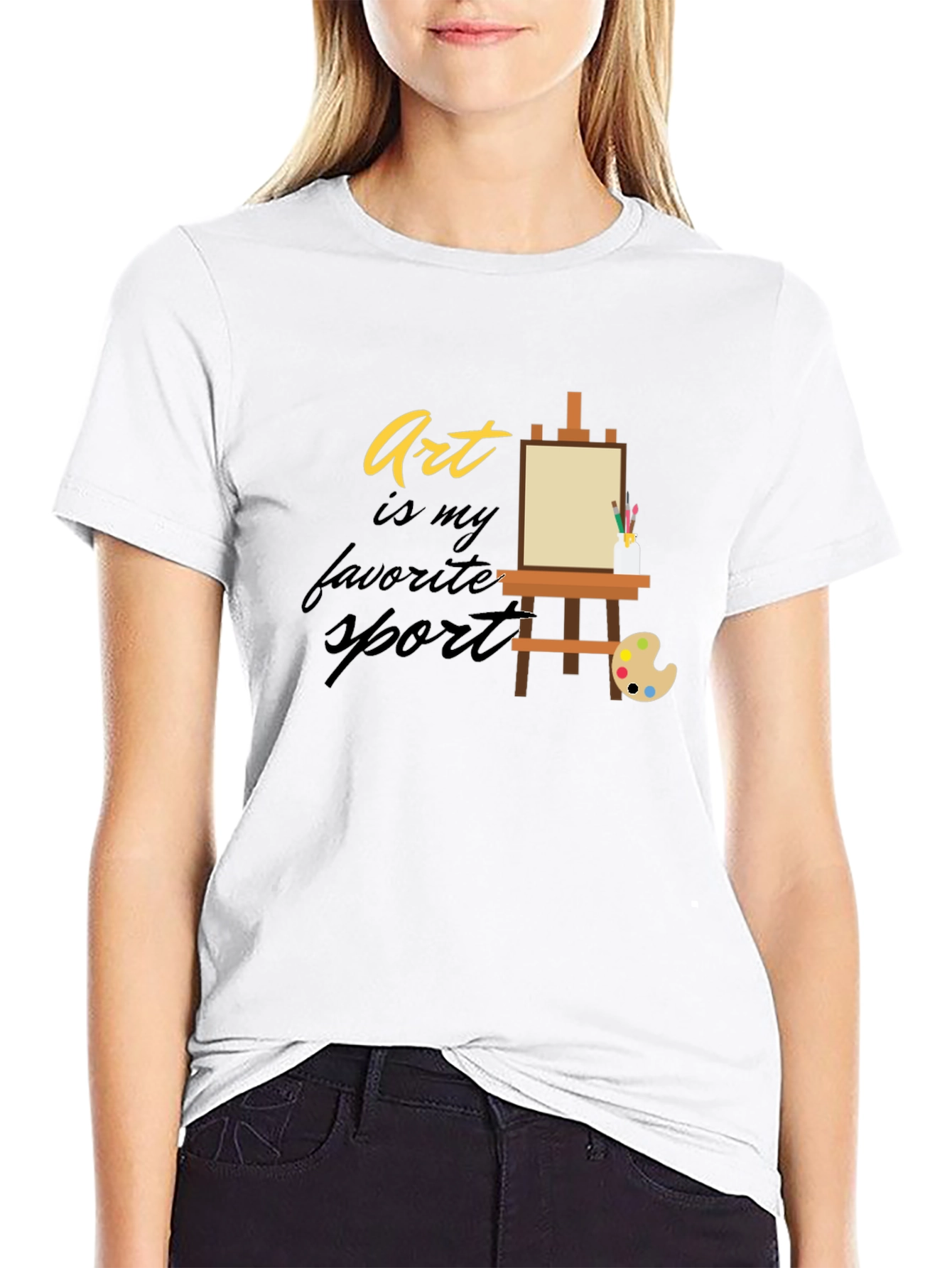 Art is My Favorite Sport T-Shirt