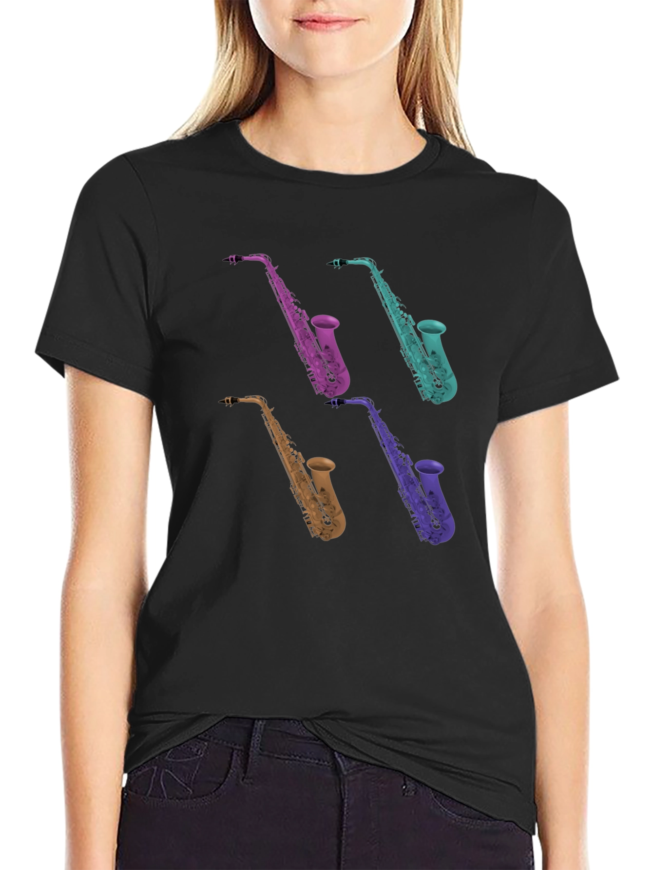 Cool Saxophone Music Lover T-Shirt