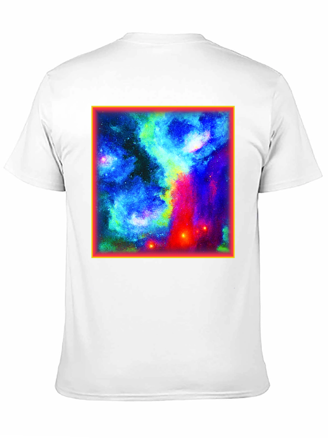 Galaxy Graphic Tee - Black Cotton Blend