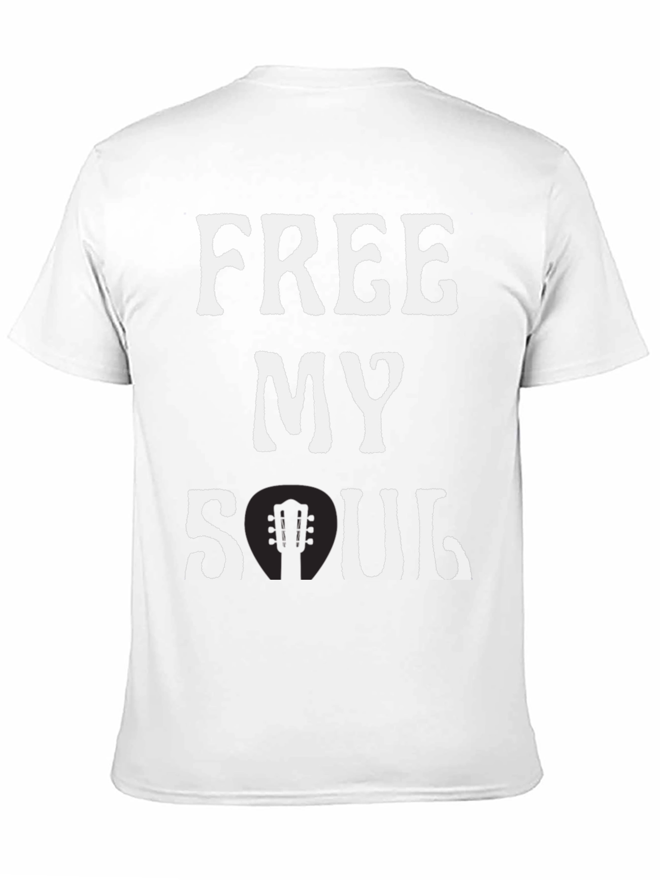 Free My Soul Guitar Graphic T-Shirt