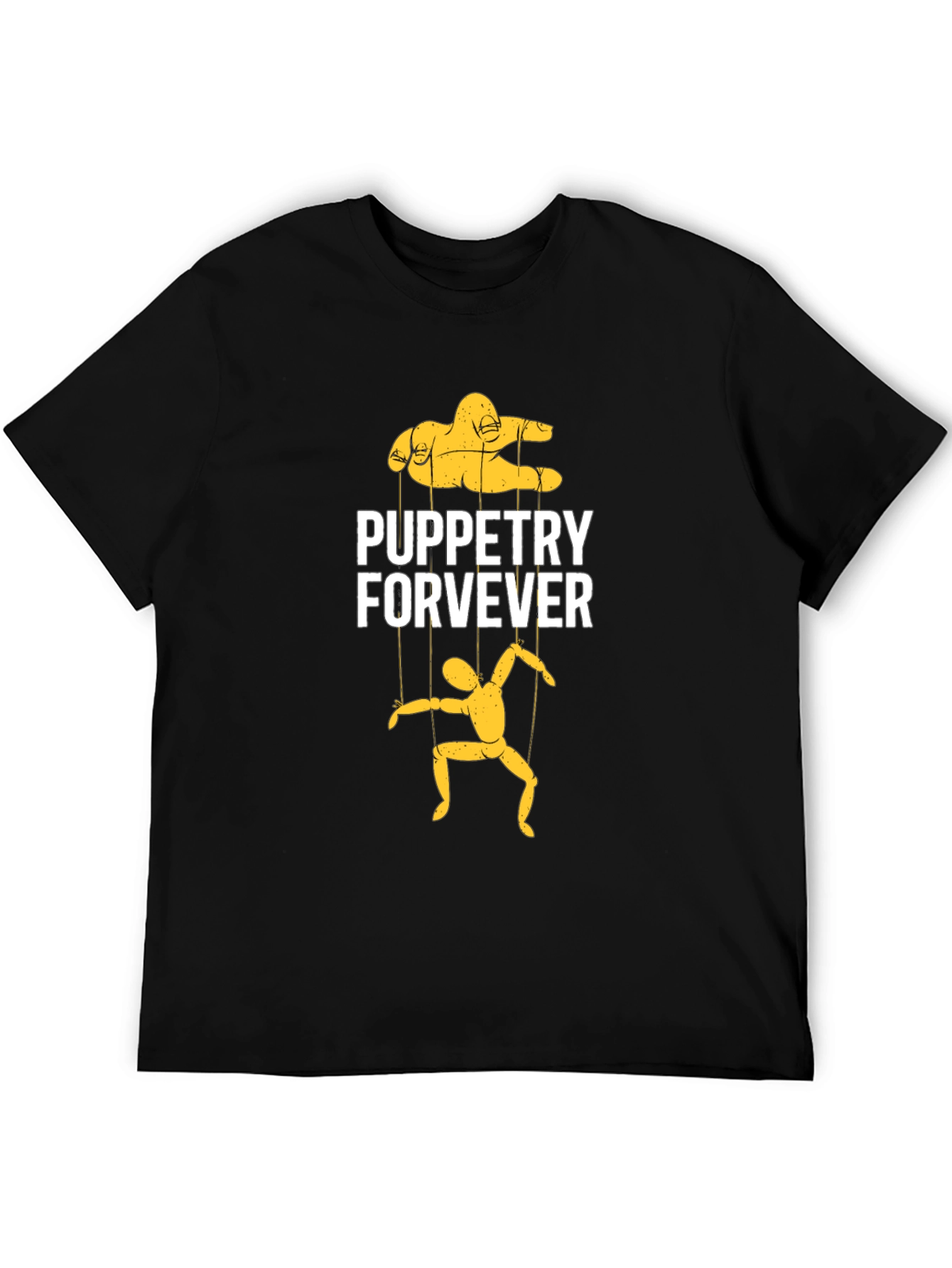 Puppetry Forever Graphic Tee - Unique Design