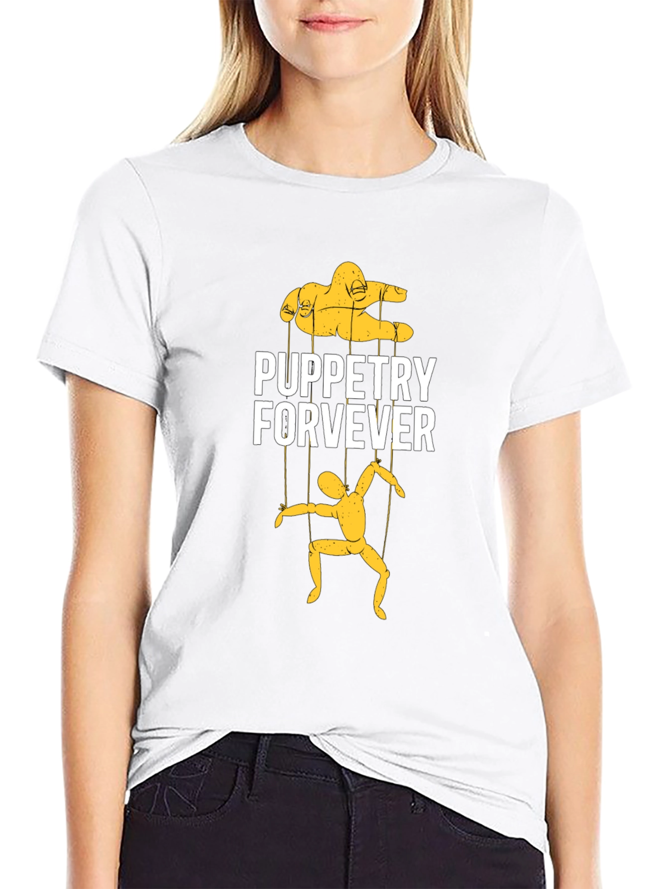 Puppetry Forever Graphic Tee - Unique Design