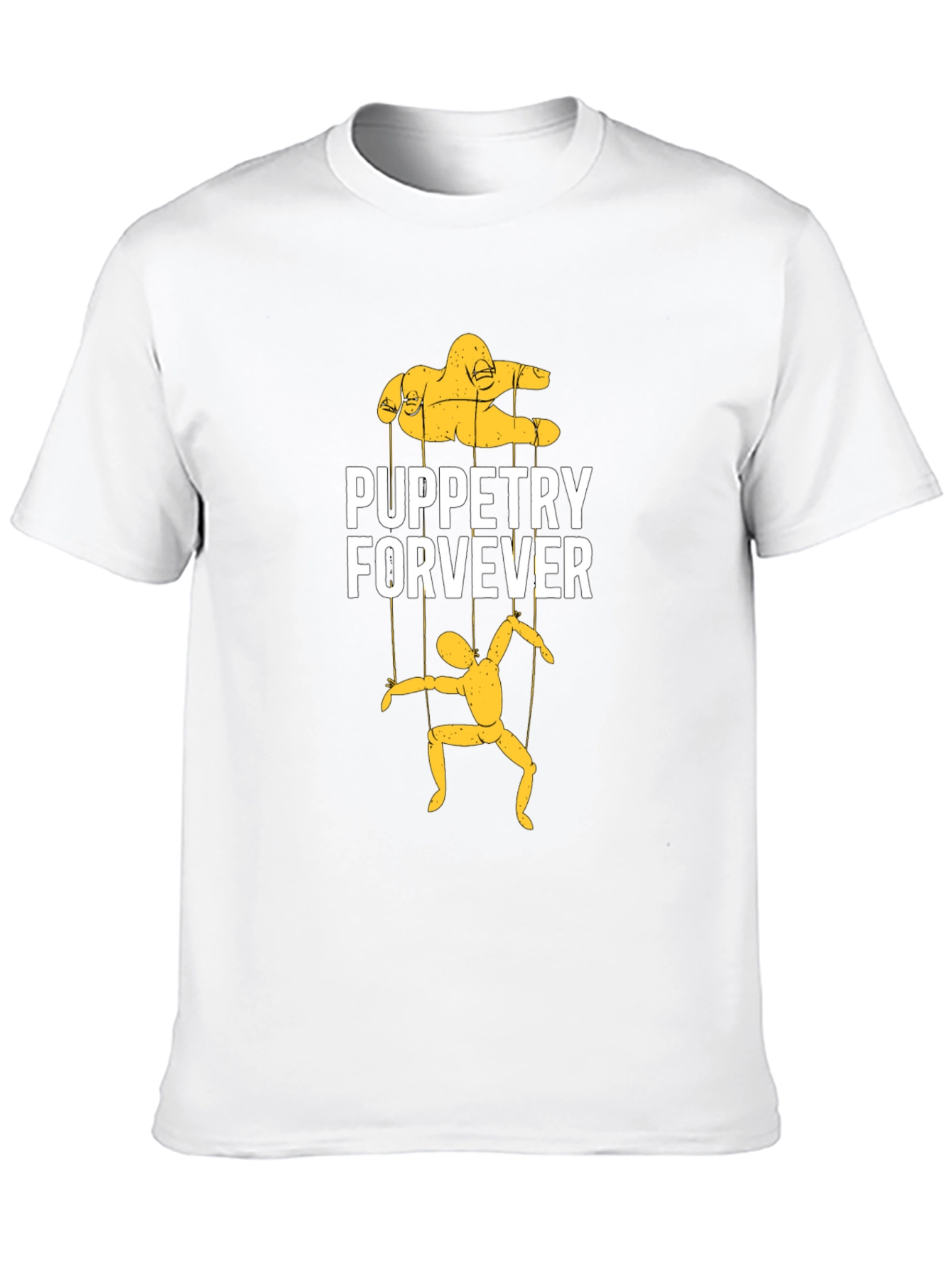 Puppetry Forever Graphic Tee - Unique Design