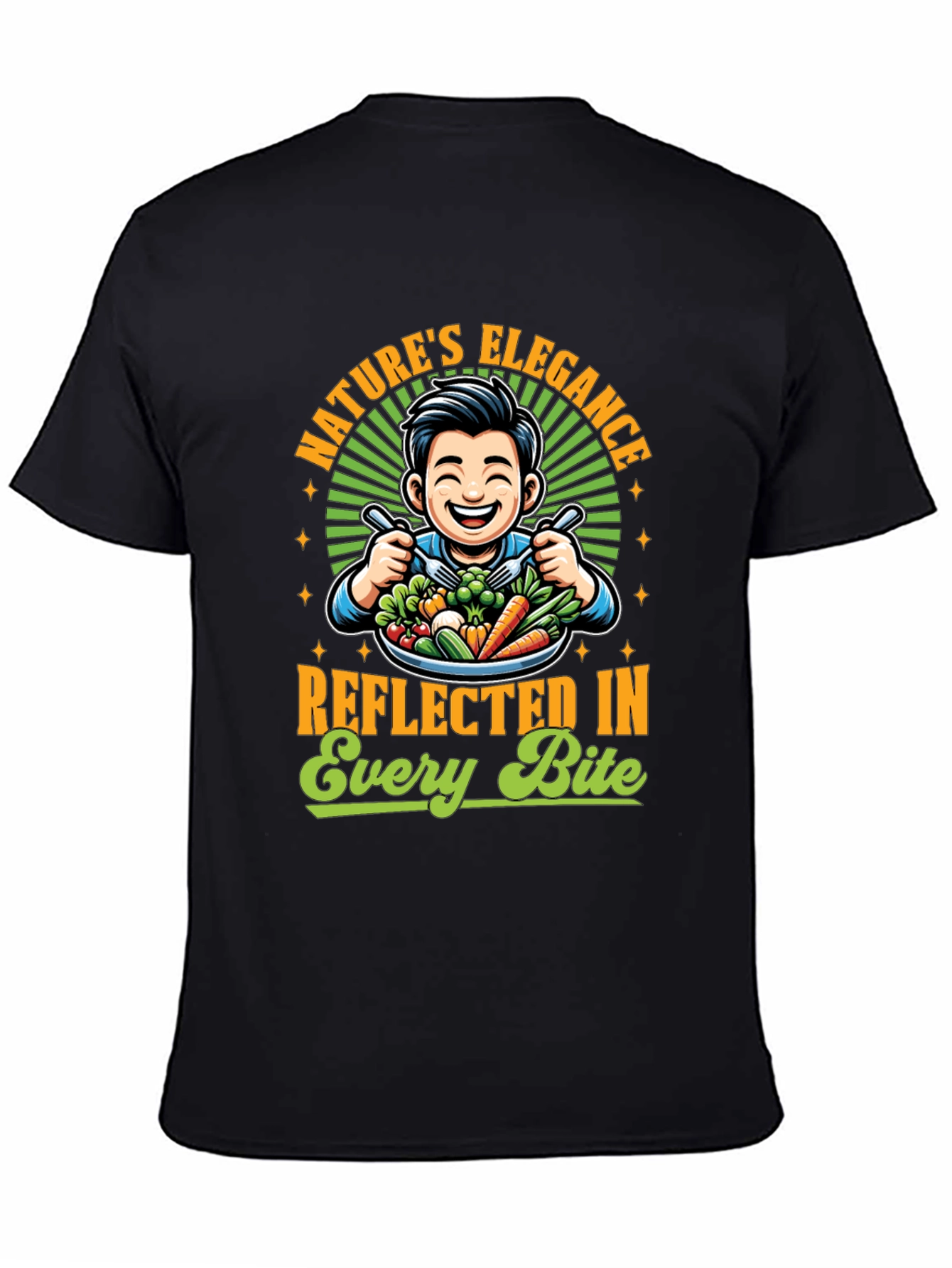 Natures Elegance Vegan Graphic Tee