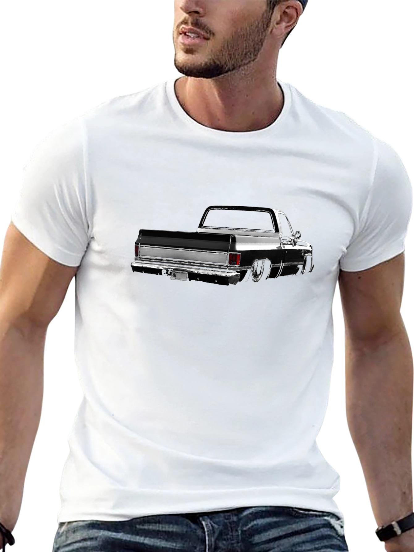 Black Truck Graphic T-Shirt