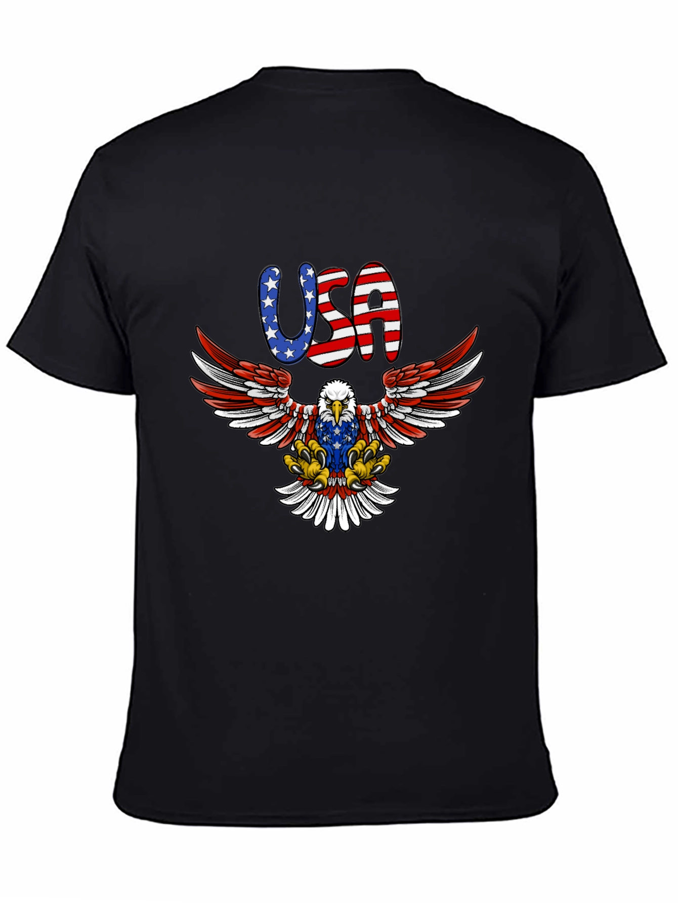 USA Eagle Graphic Tee - Patriotic American Pride