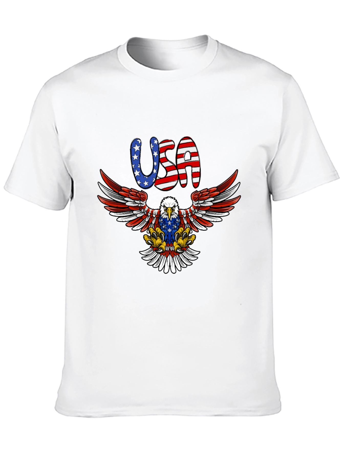 USA Eagle Graphic Tee - Patriotic American Pride