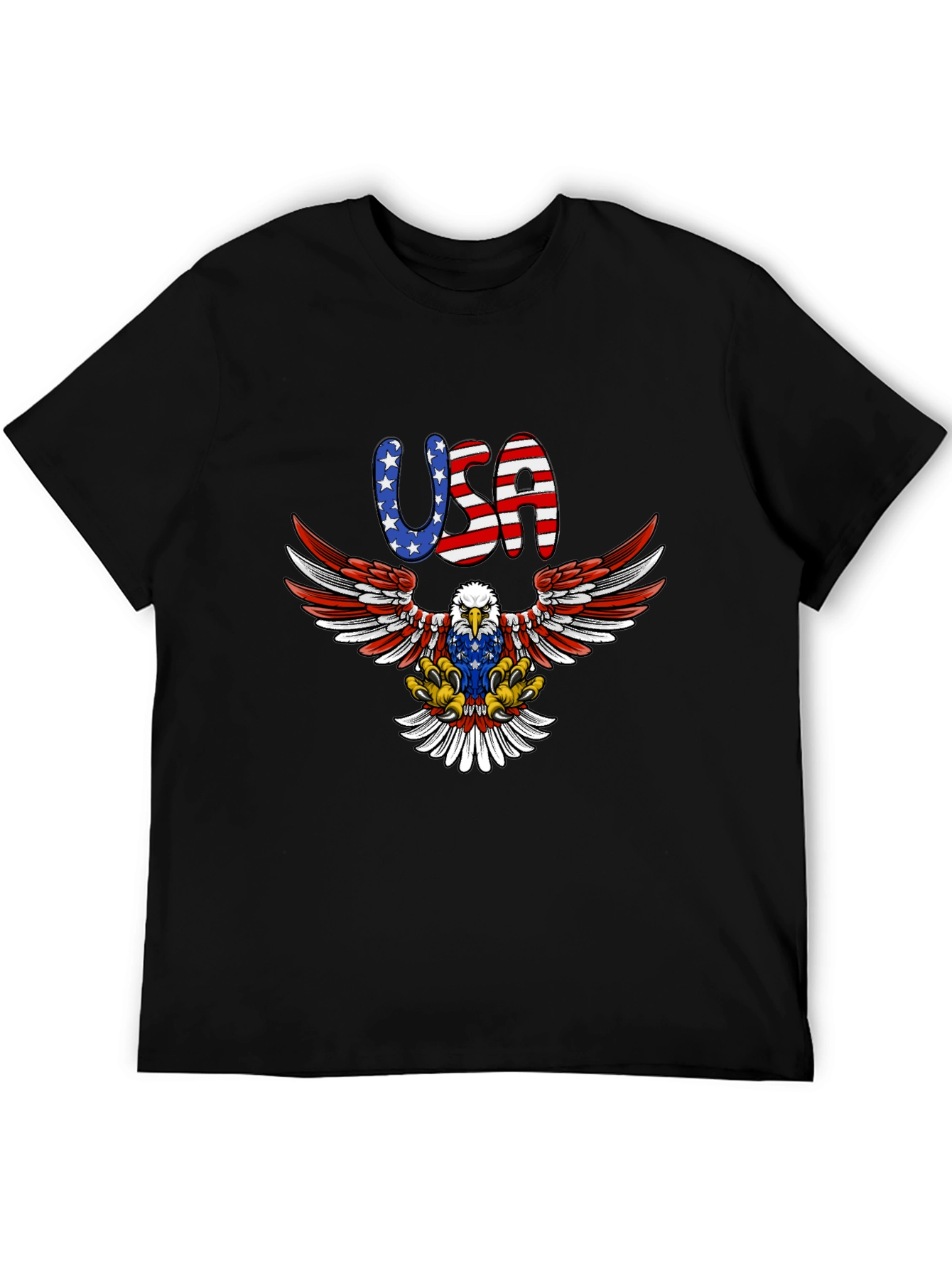 USA Eagle Graphic Tee - Patriotic American Pride