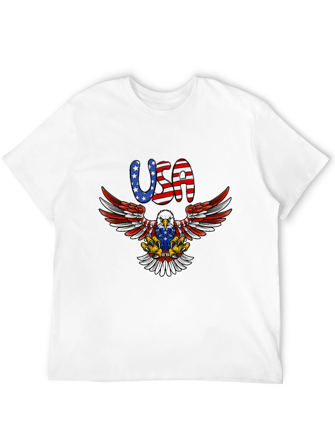 USA Eagle Graphic Tee - Patriotic American Pride
