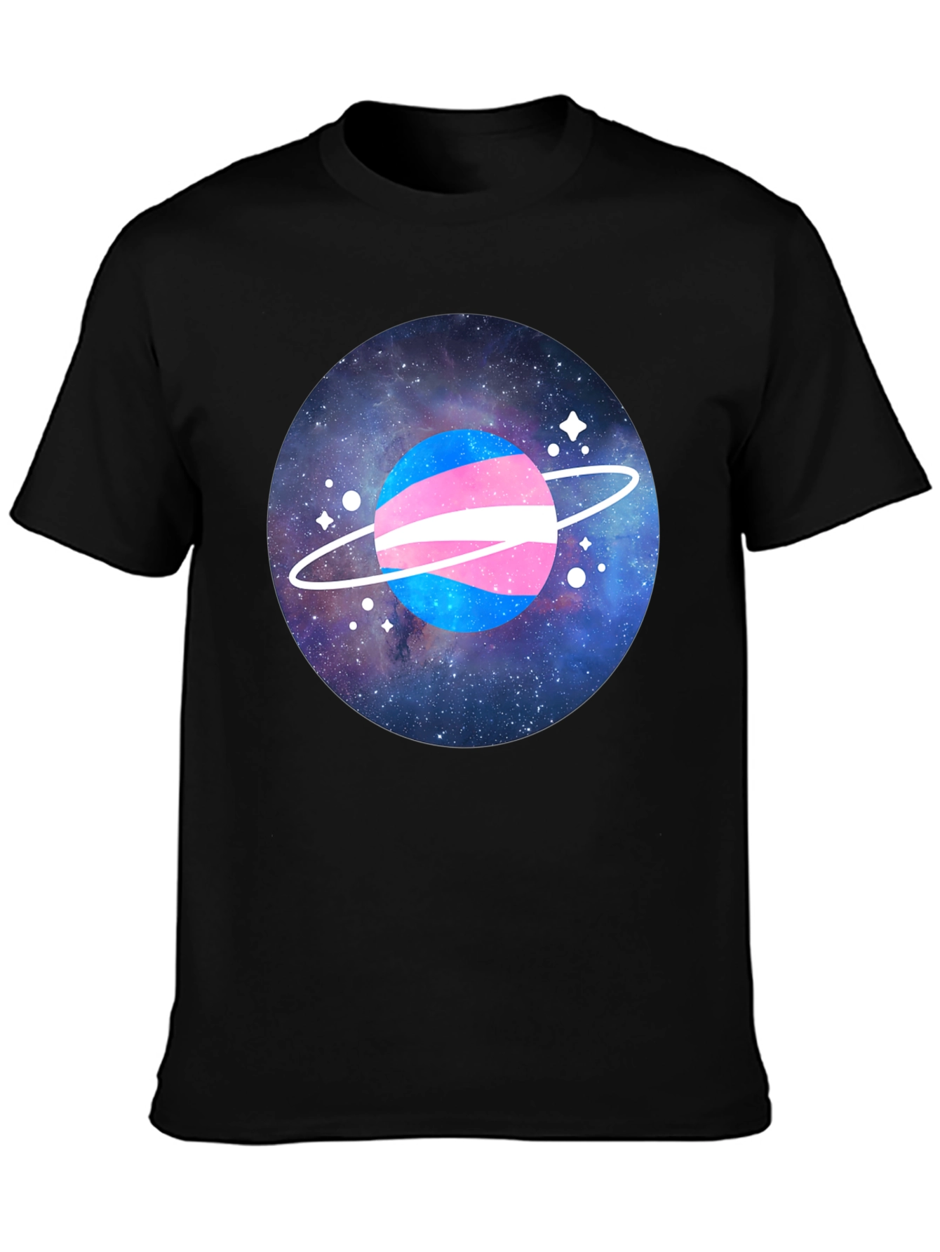 Transgender Pride Planet Graphic T-Shirt