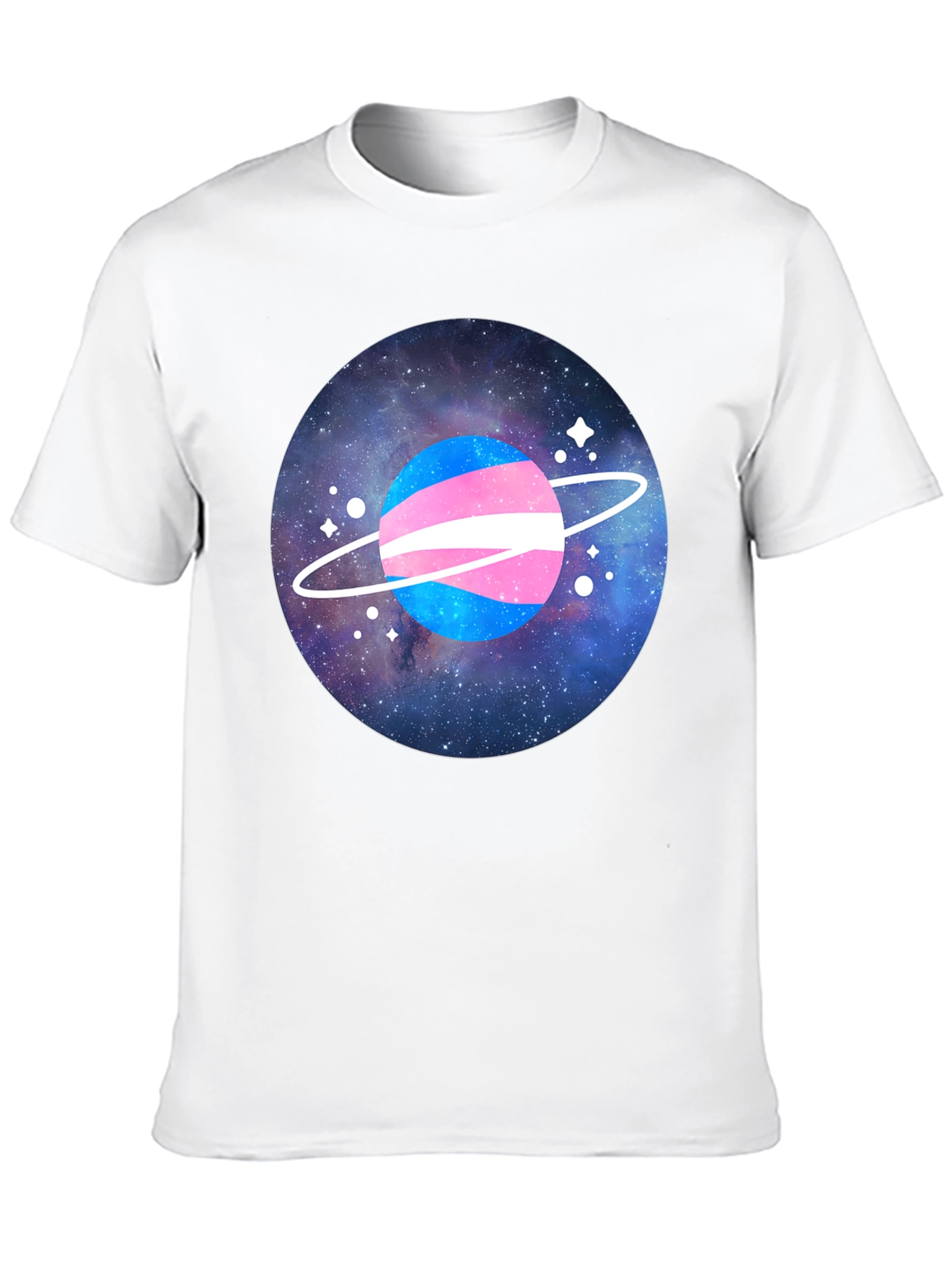 Transgender Pride Planet Graphic T-Shirt