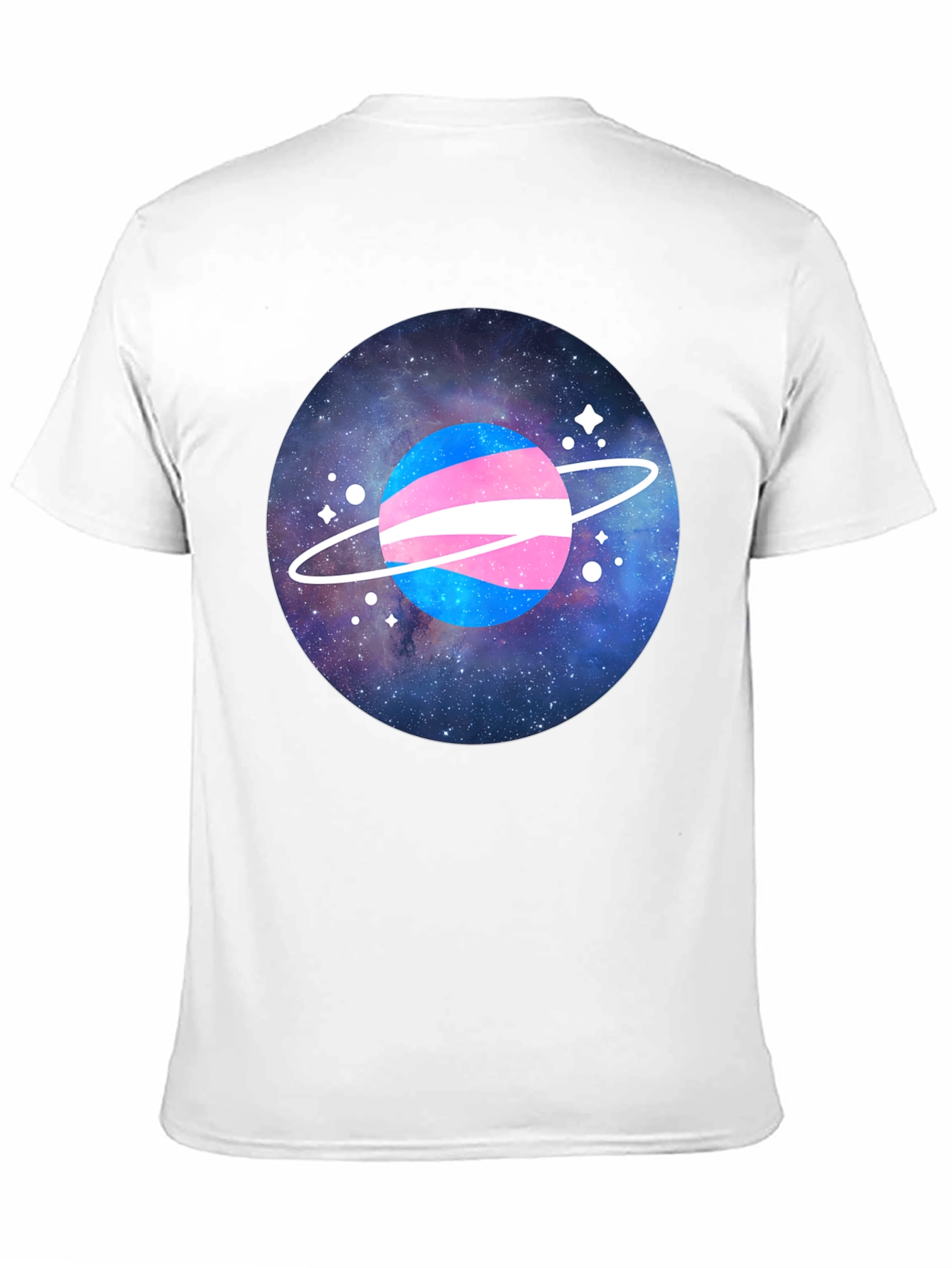 Transgender Pride Planet Graphic T-Shirt