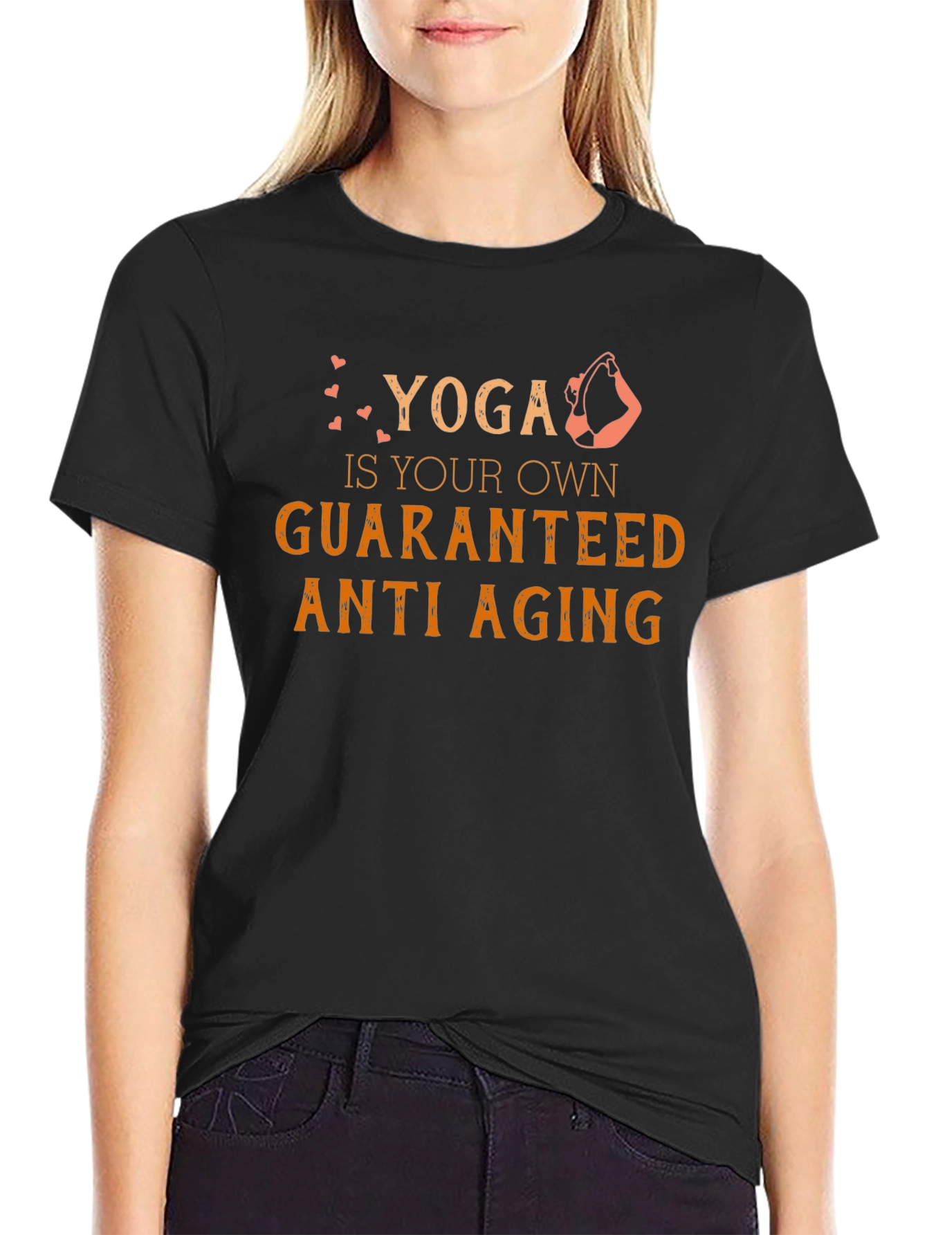 Yoga Anti-Aging Tee - Guaranteed Youthful Style!