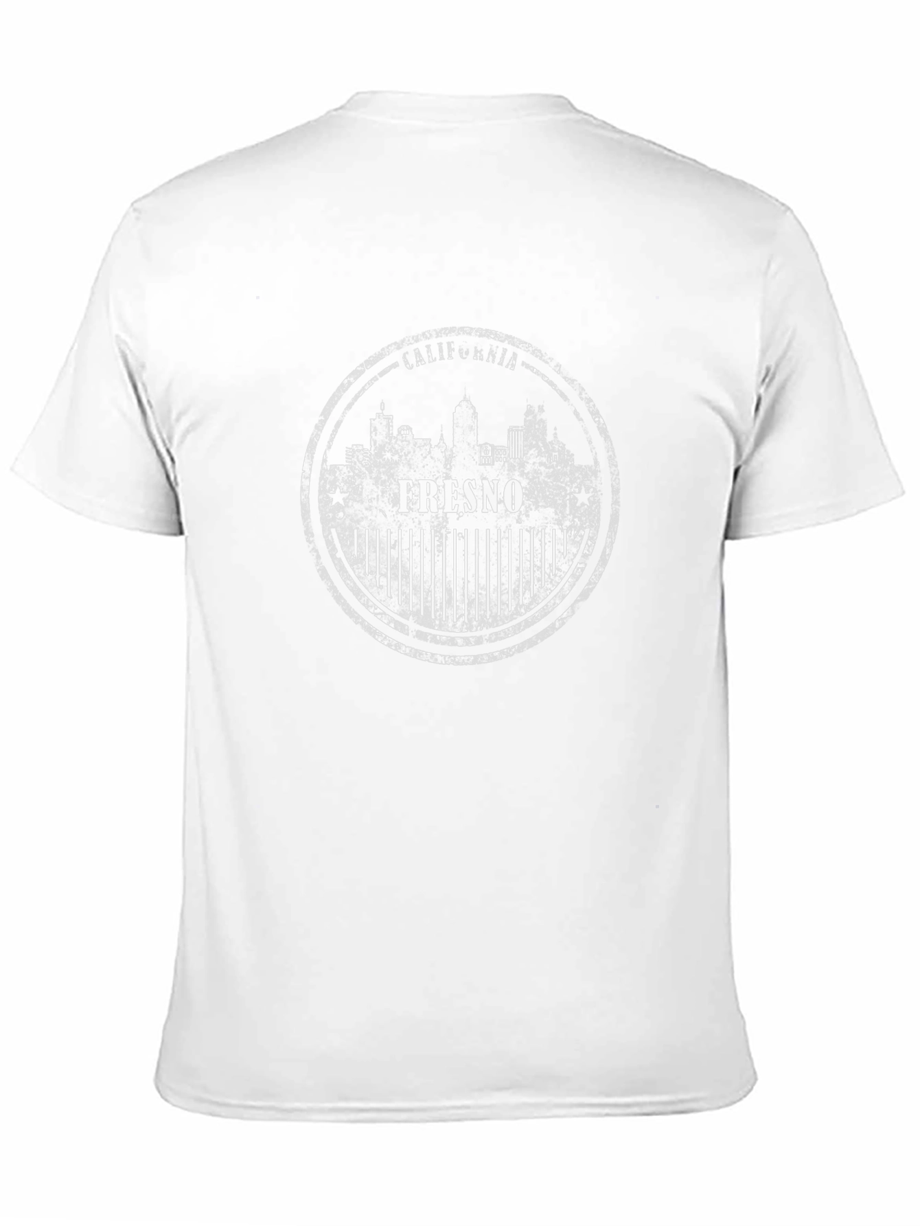 Fresno California Stamp Graphic Tee