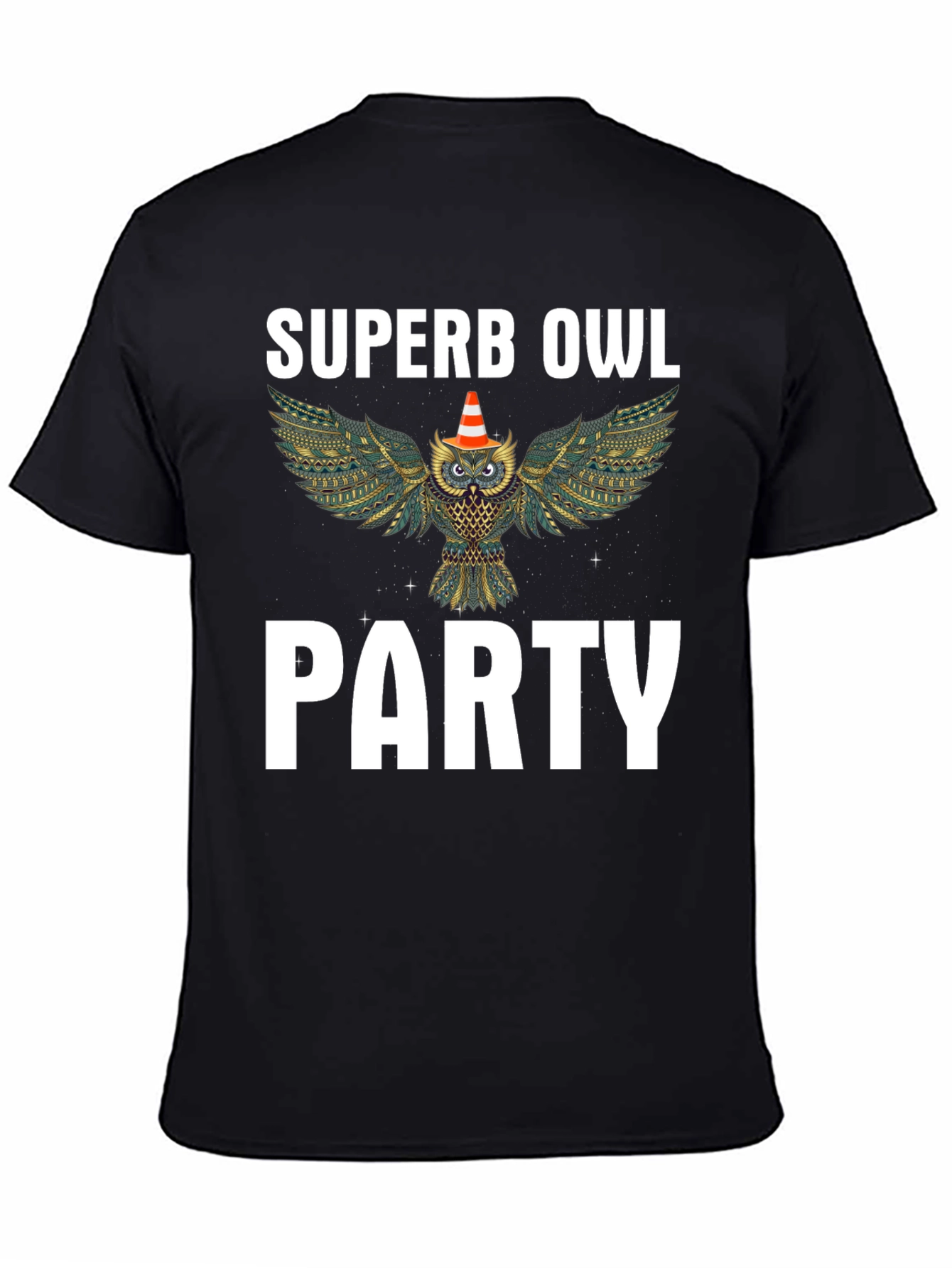 Superb Owl Party T-Shirt - Fun Graphic Tee