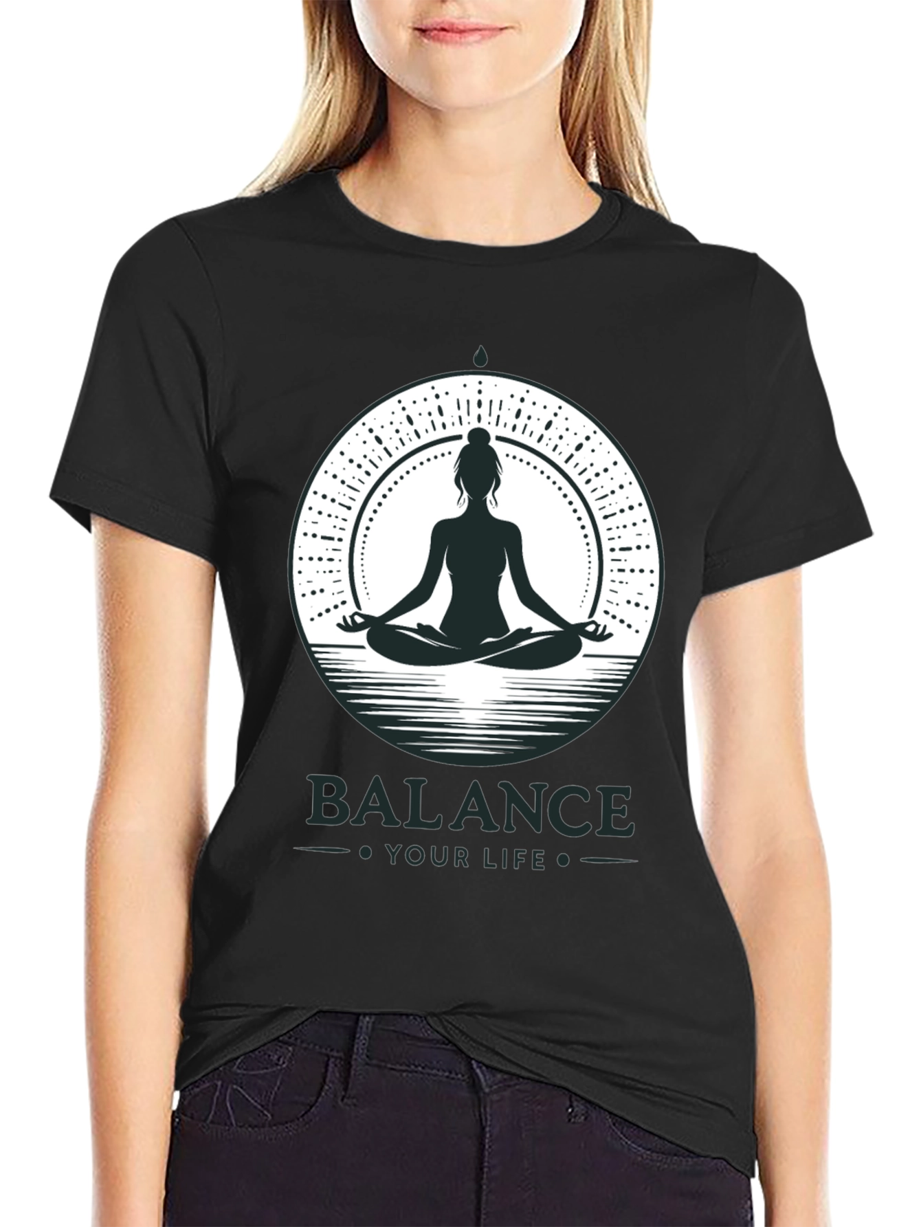 Balance Your Life Meditation T-Shirt