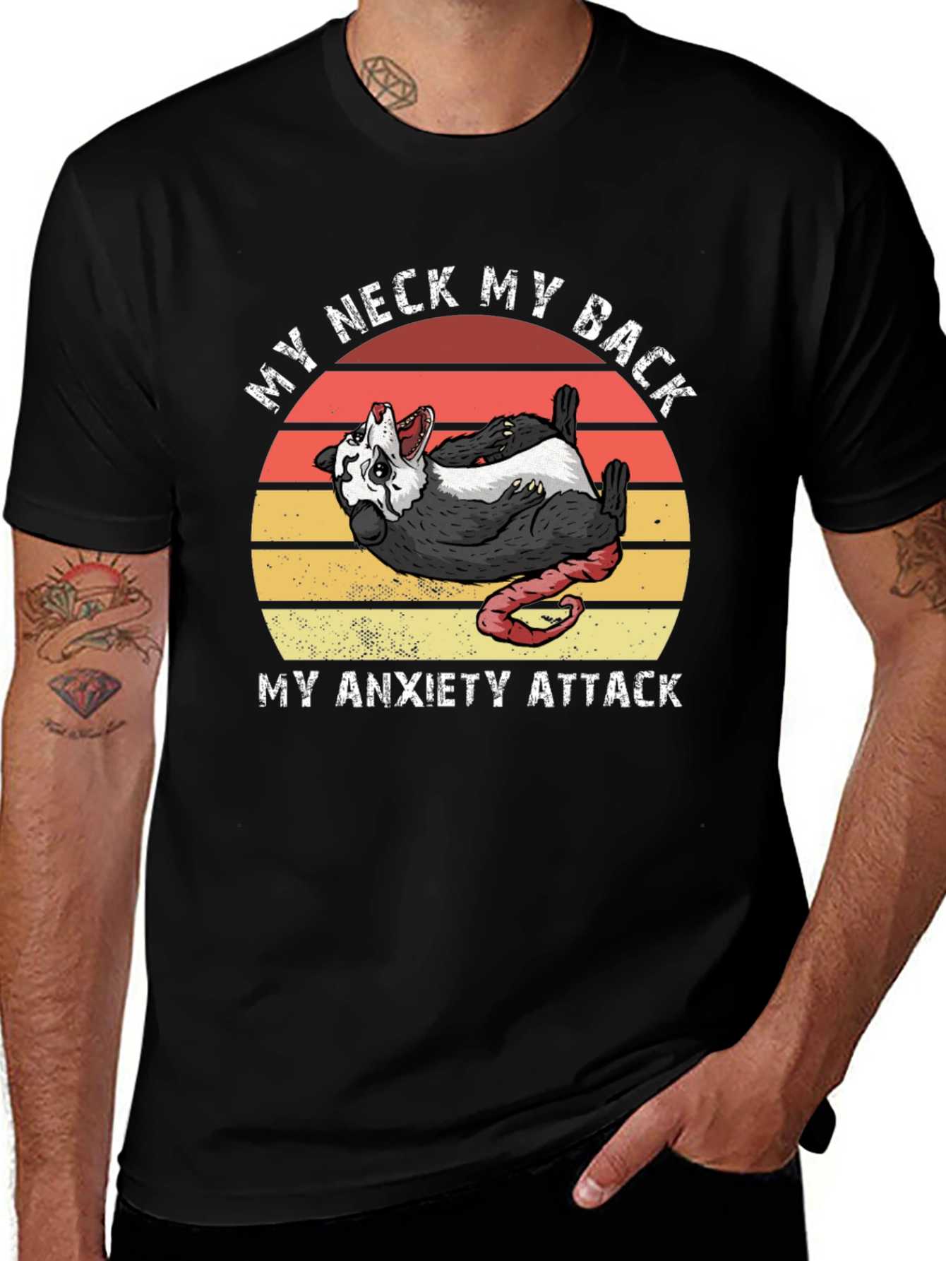 Anxiety Attack Graphic Tee