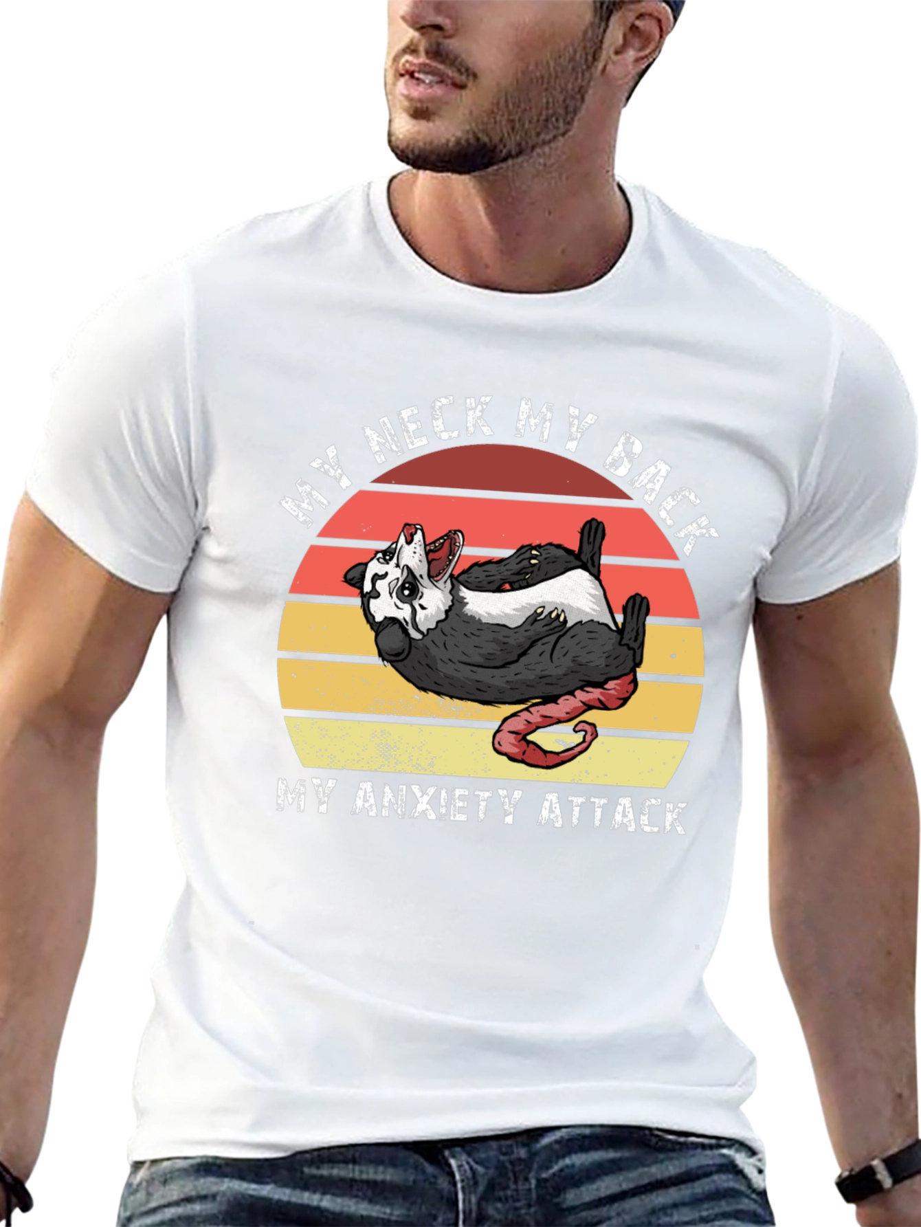 Anxiety Attack Graphic Tee