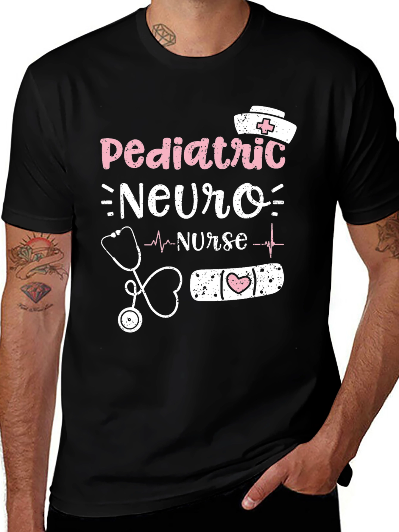 Pediatric Neuro Nurse T-Shirt - Medical Apparel