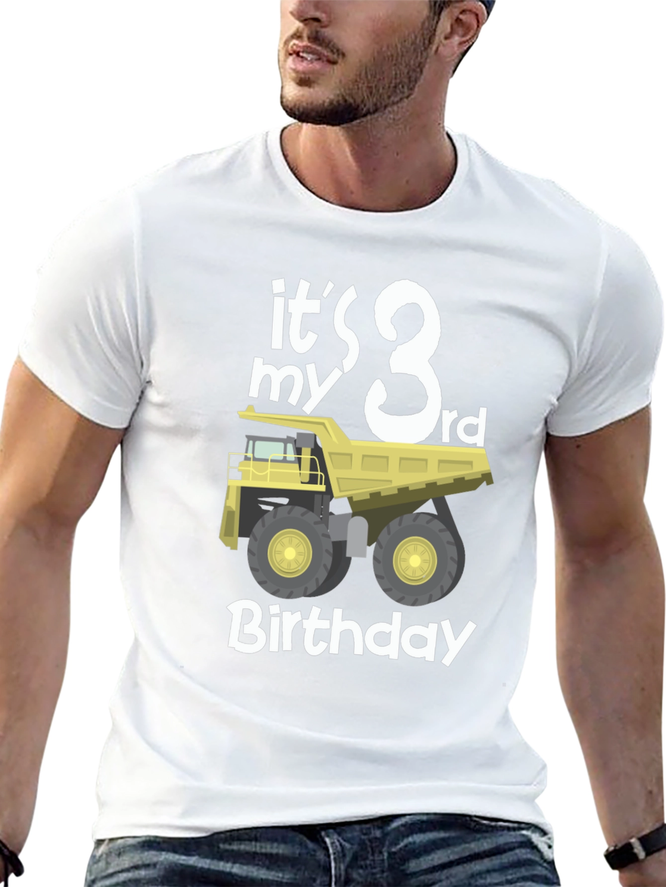 3rd Birthday Dump Truck T-Shirt