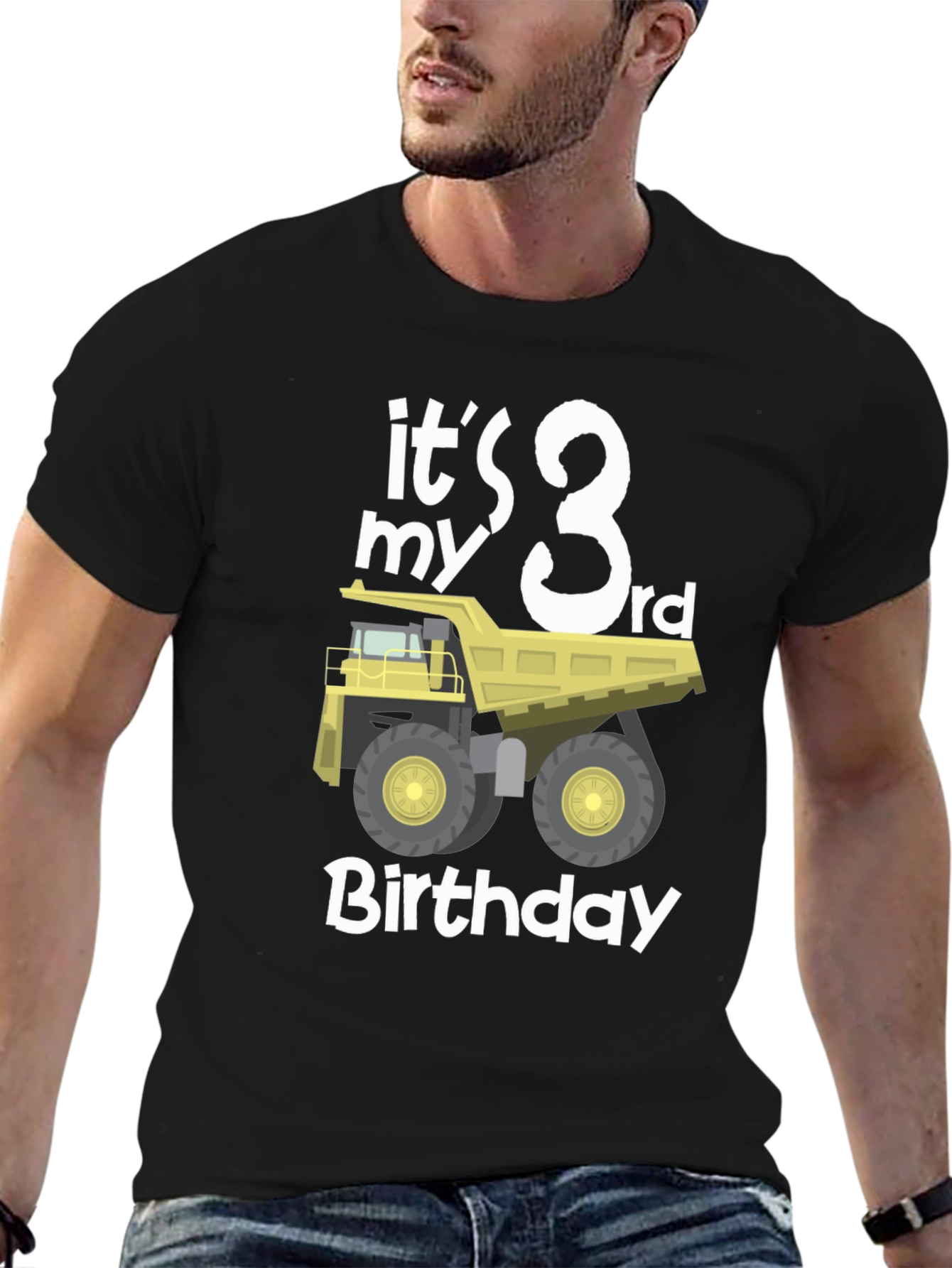 3rd Birthday Dump Truck T-Shirt