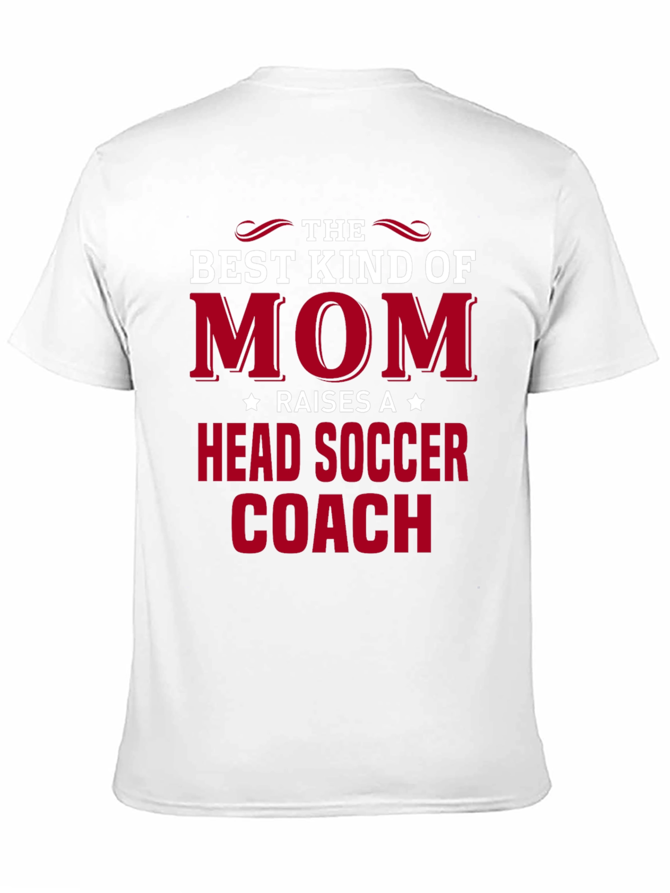 Best Kind of Mom Head Soccer Coach T-Shirt