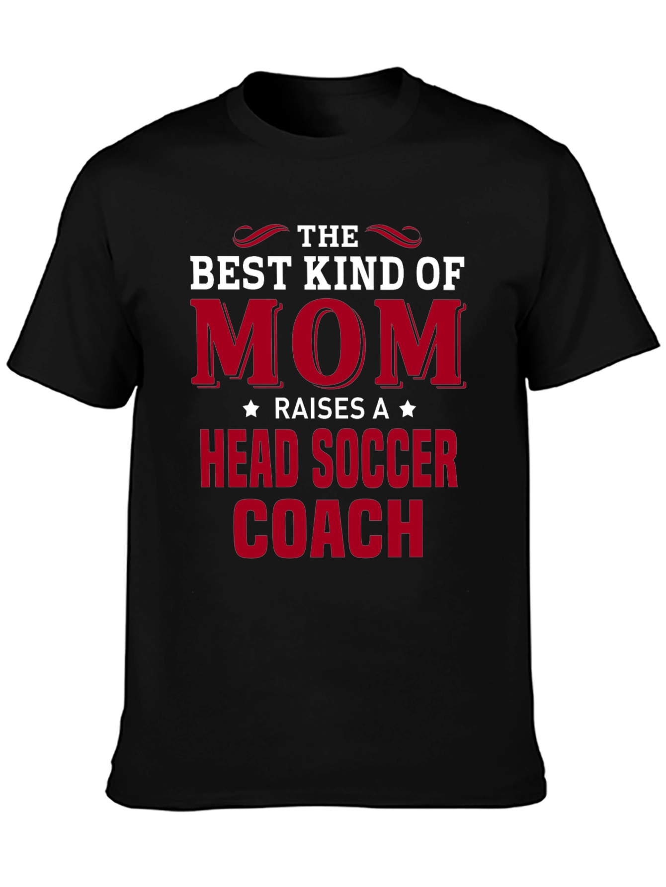 Best Kind of Mom Head Soccer Coach T-Shirt