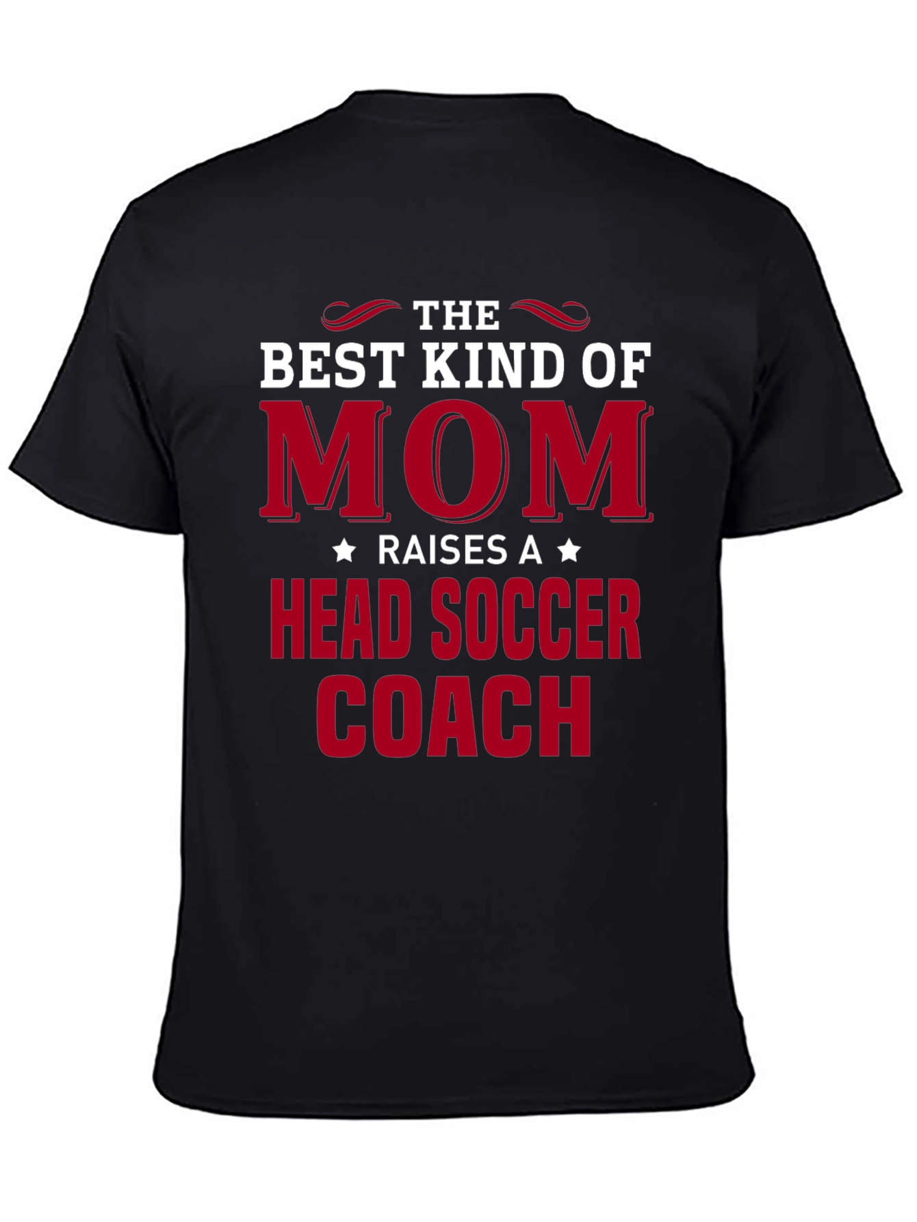 Best Kind of Mom Head Soccer Coach T-Shirt