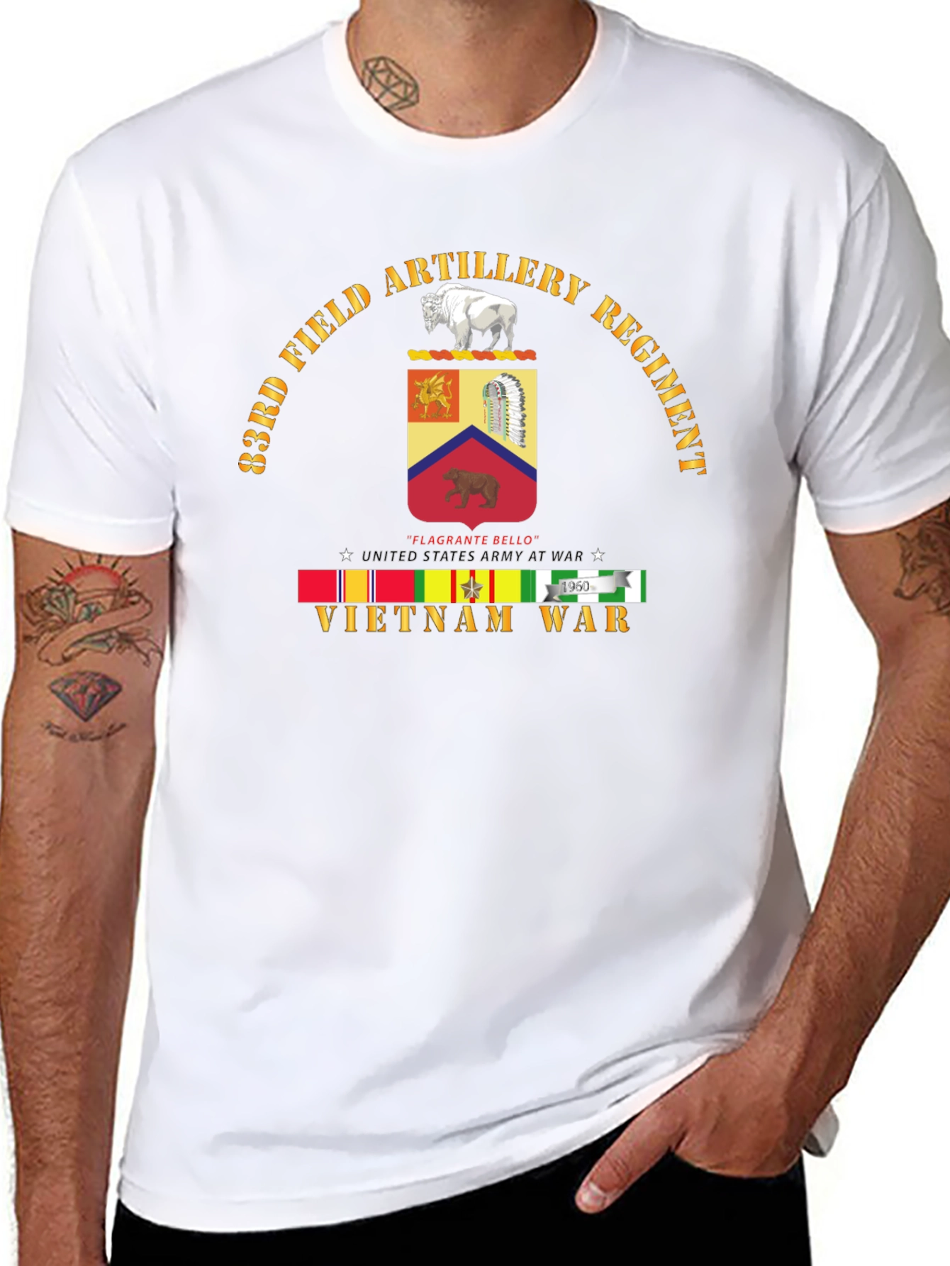 83rd Field Artillery Regiment Vietnam War T-Shirt