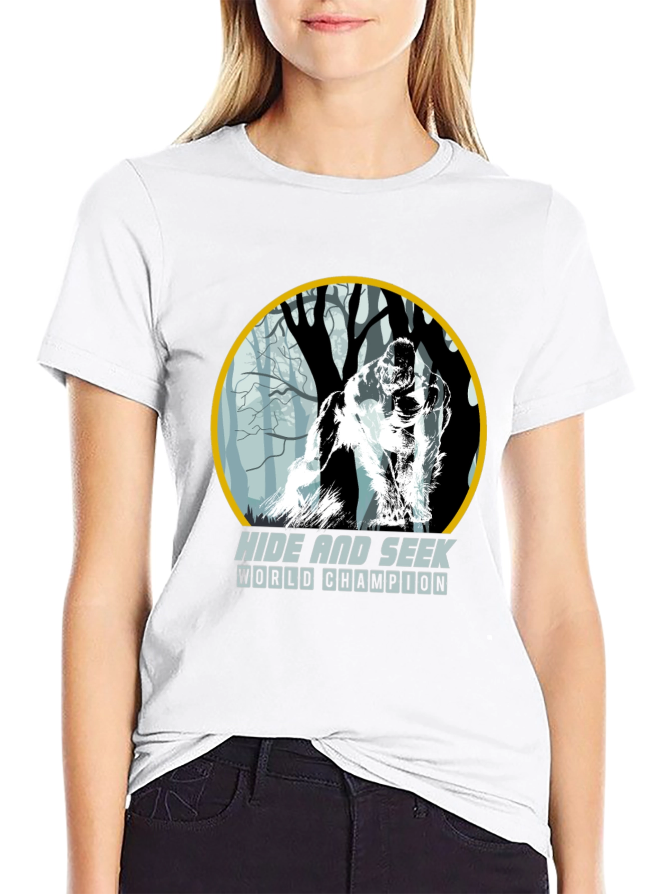 Hide and Seek World Champion Bigfoot T-Shirt