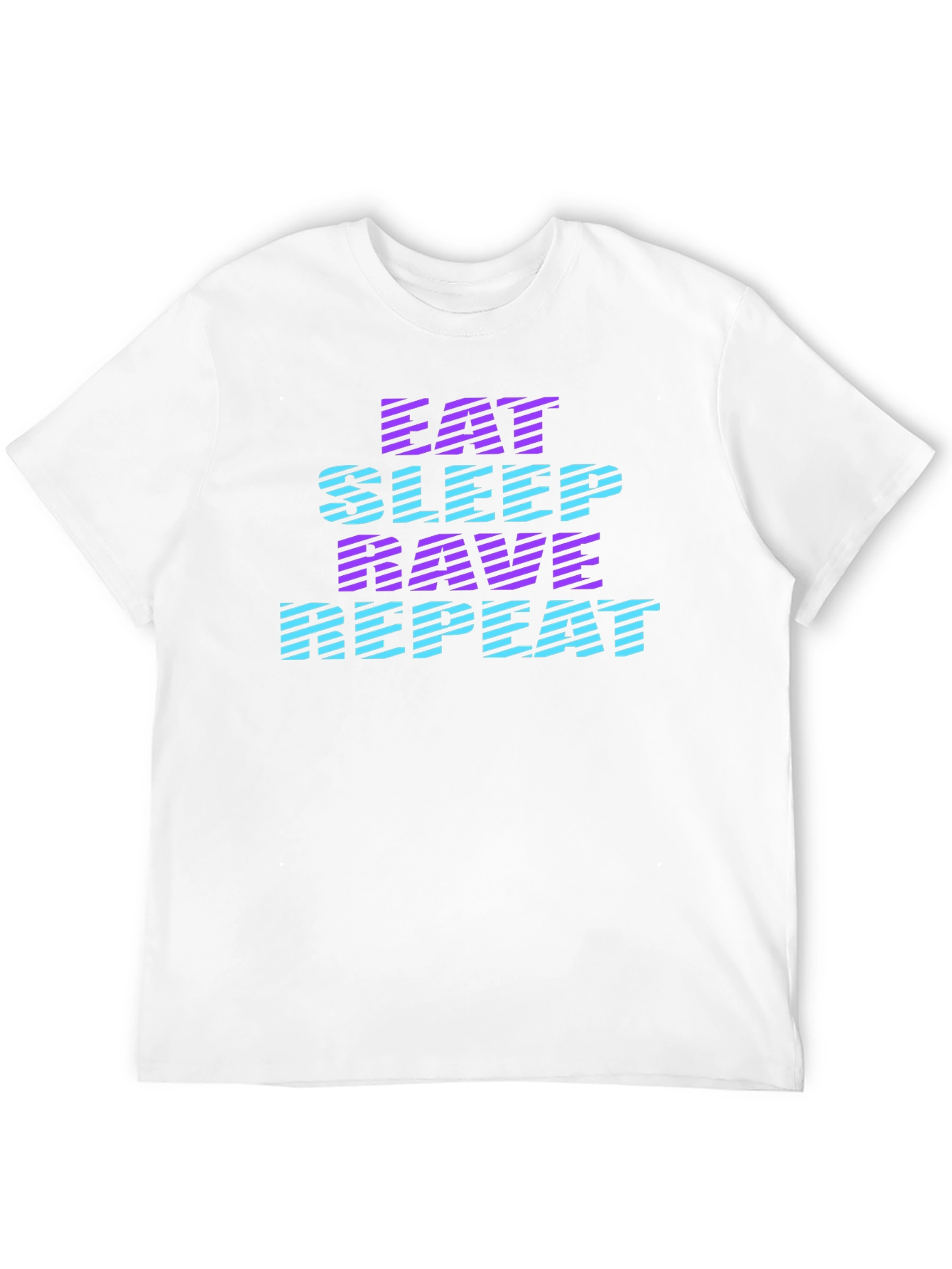 Eat Sleep Rave Repeat Graphic Tee