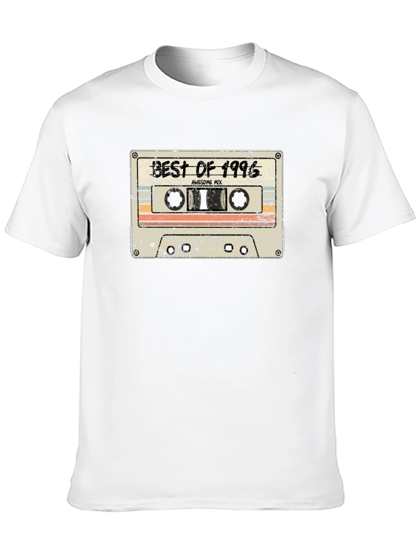 Best of 1996 Graphic T-Shirt - Retro Cassette Design