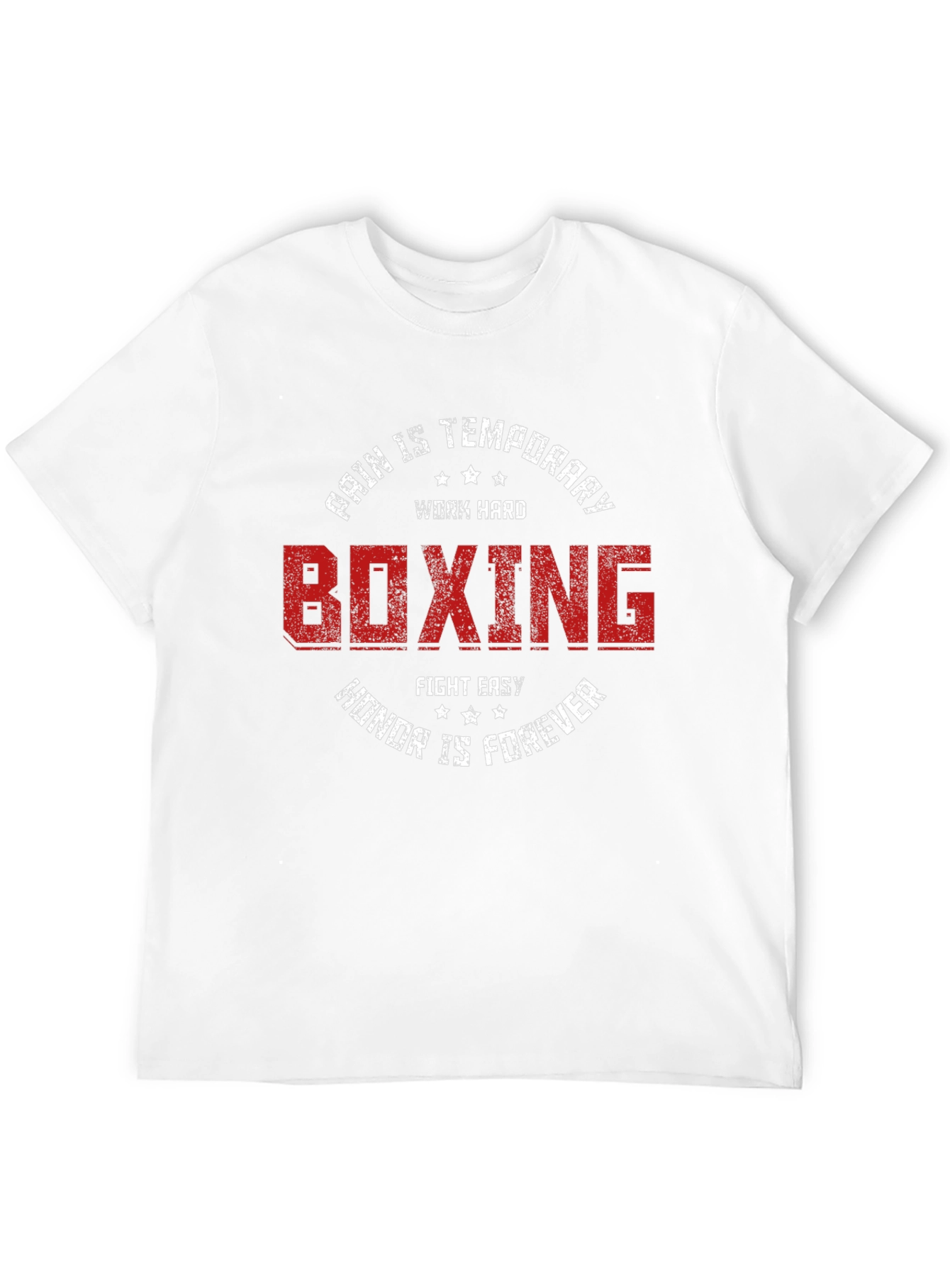 Boxing Graphic T-Shirt - Pain is Temporary