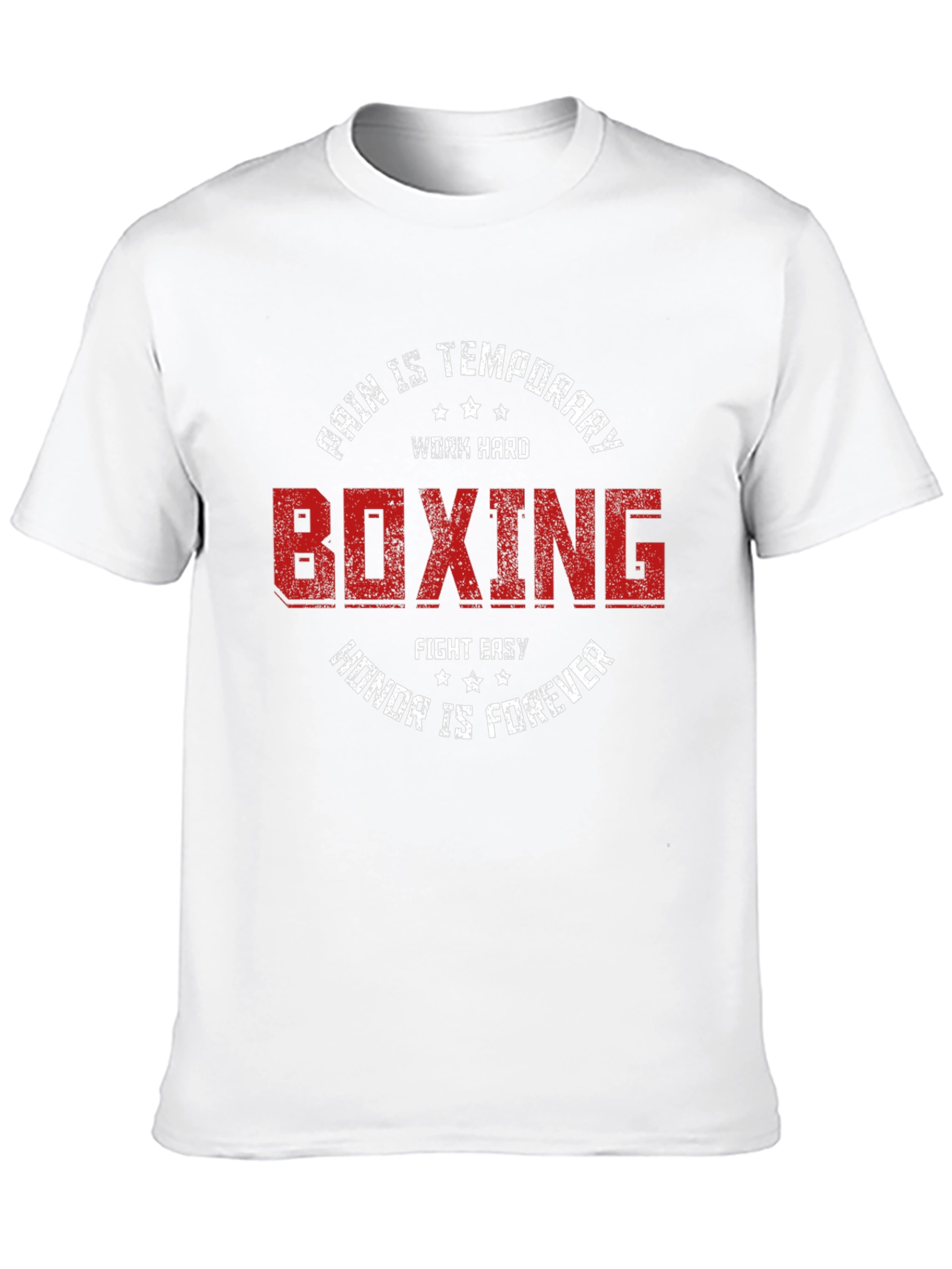 Boxing Graphic T-Shirt - Pain is Temporary