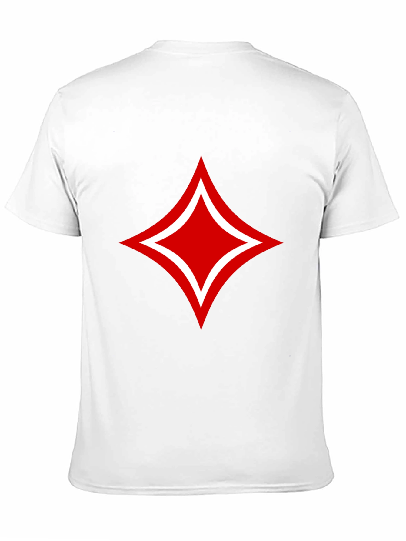 Red Diamond Black T-Shirt