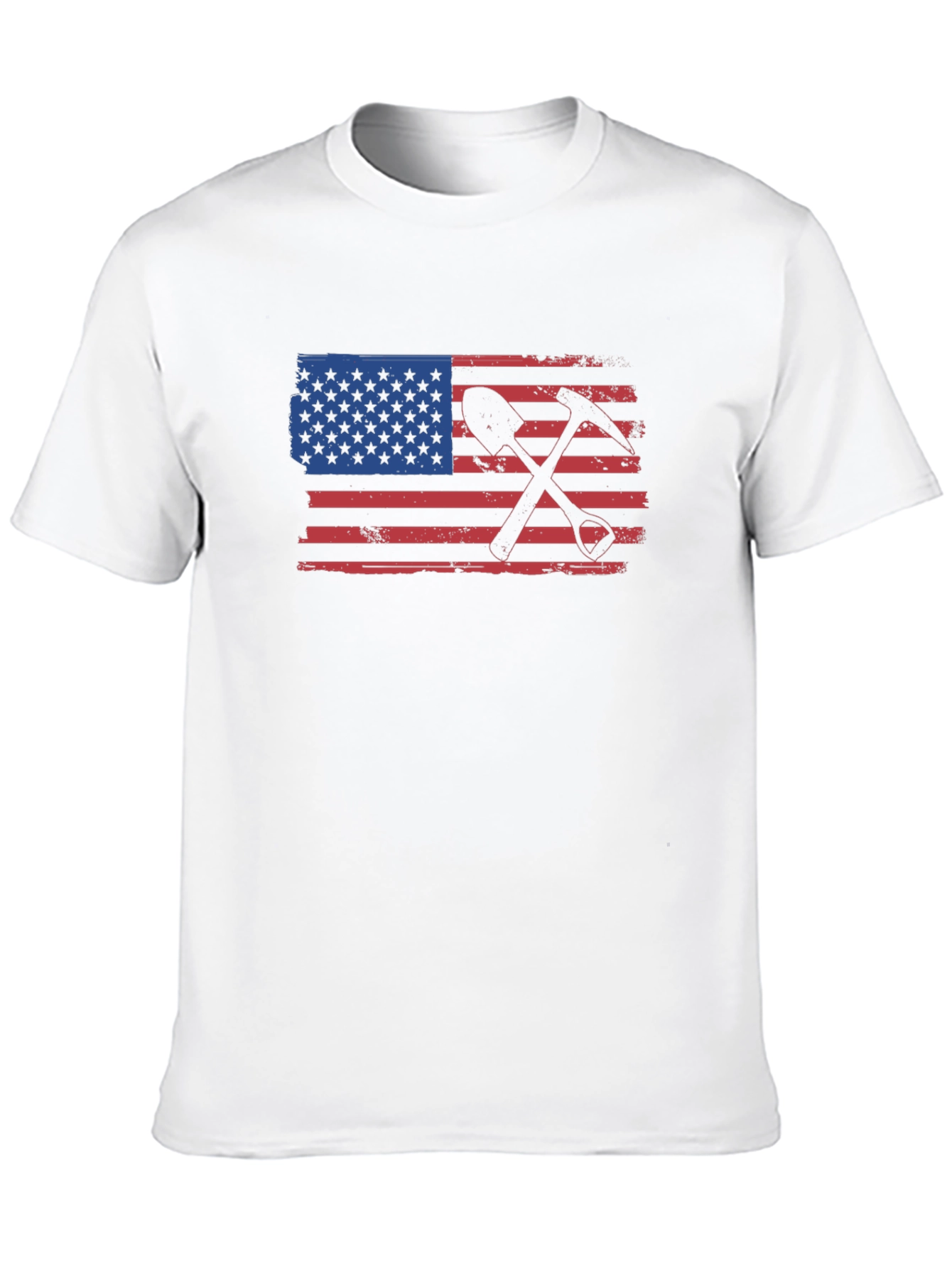 American Miner T-Shirt - Black Graphic Tee