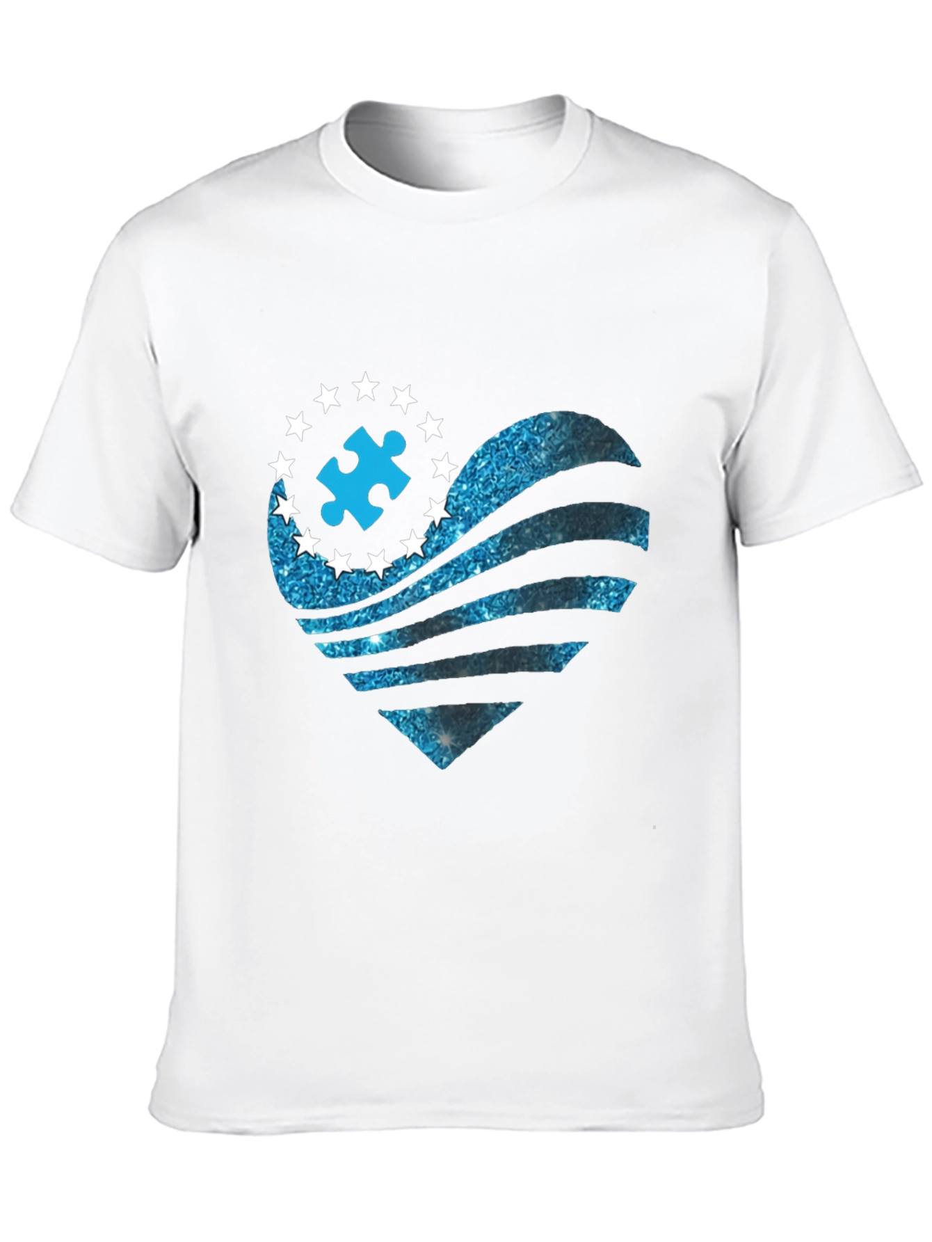 Autism Awareness Heart T-Shirt