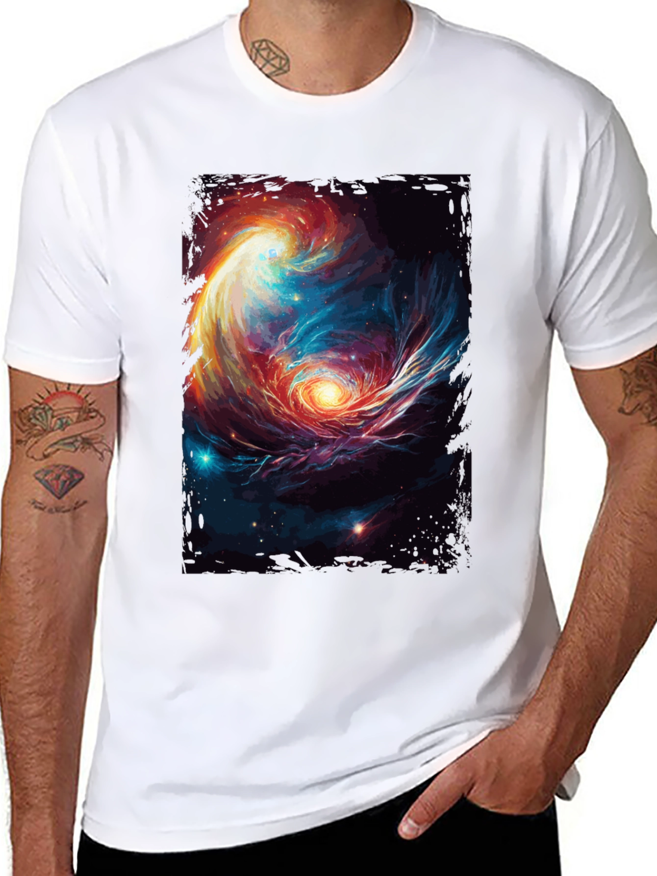 Nebula Galaxy Graphic Tee - Unisex