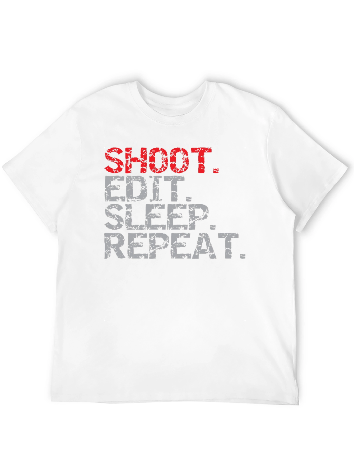 Shoot Edit Sleep Repeat Graphic Tee